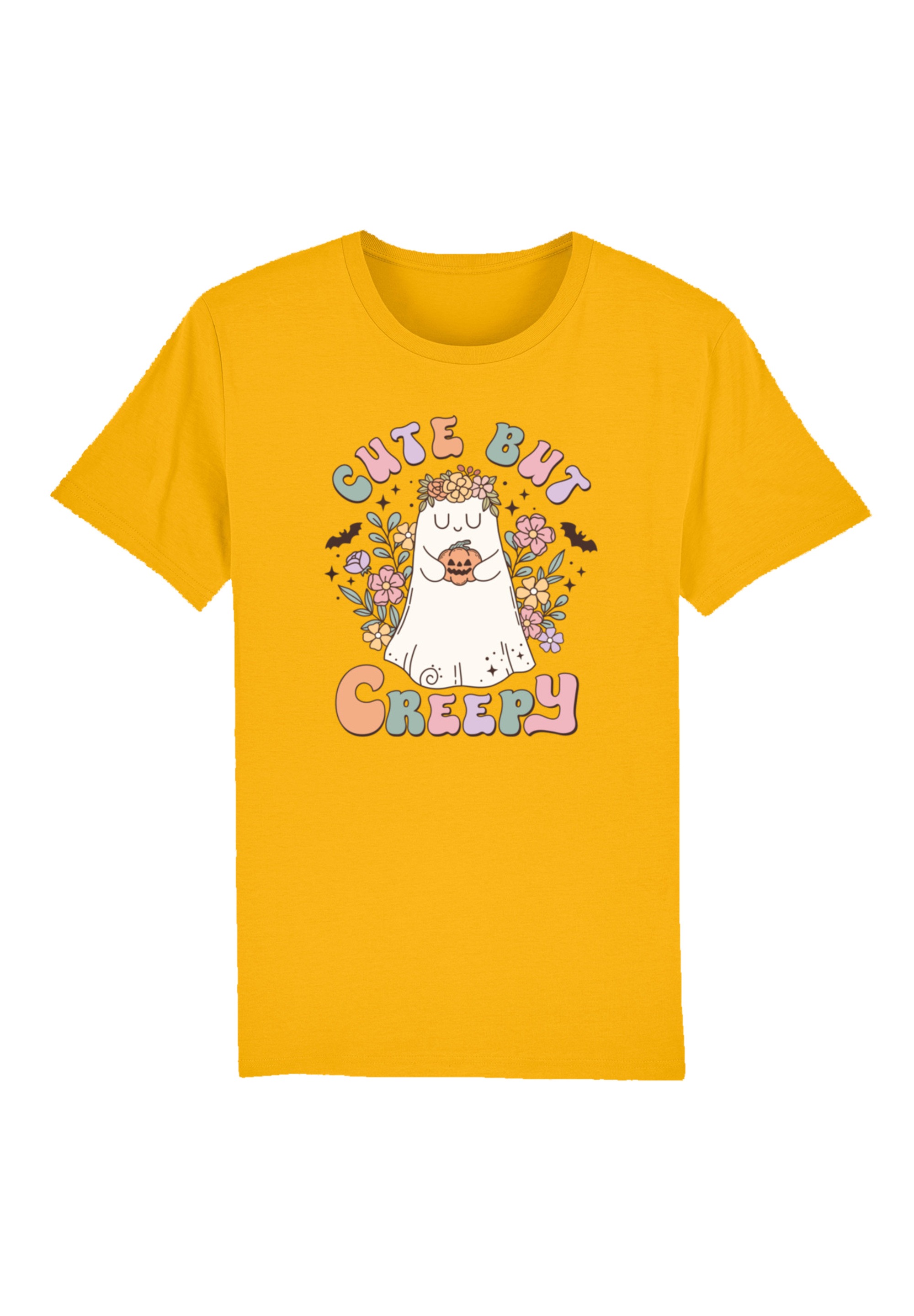 F4NT4STIC T-Shirt "Retro Halloween Cute But Creepy", Premium Qualität, Hall günstig online kaufen