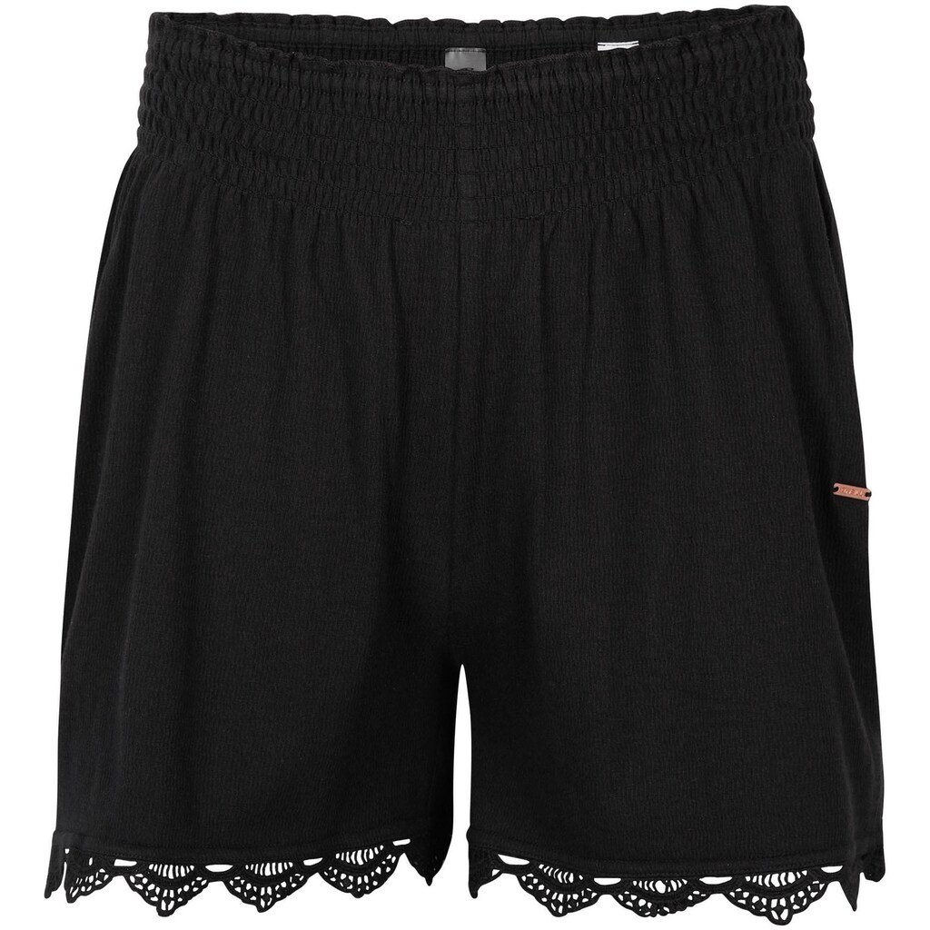 O'Neill Strandshorts »AVA SMOCKED SHORTS« mit Spitzendetail am Beinabschluss O'Neill Strandshorts »AVA SMOCKED SHORTS« mit Spitzendetail am Beinabschluss