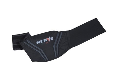 NERVE Nierengurt "Push NG", M, schwarz, Nierengurte, für Erwachsene, mit gepolsterter Ausführung, reflektierend