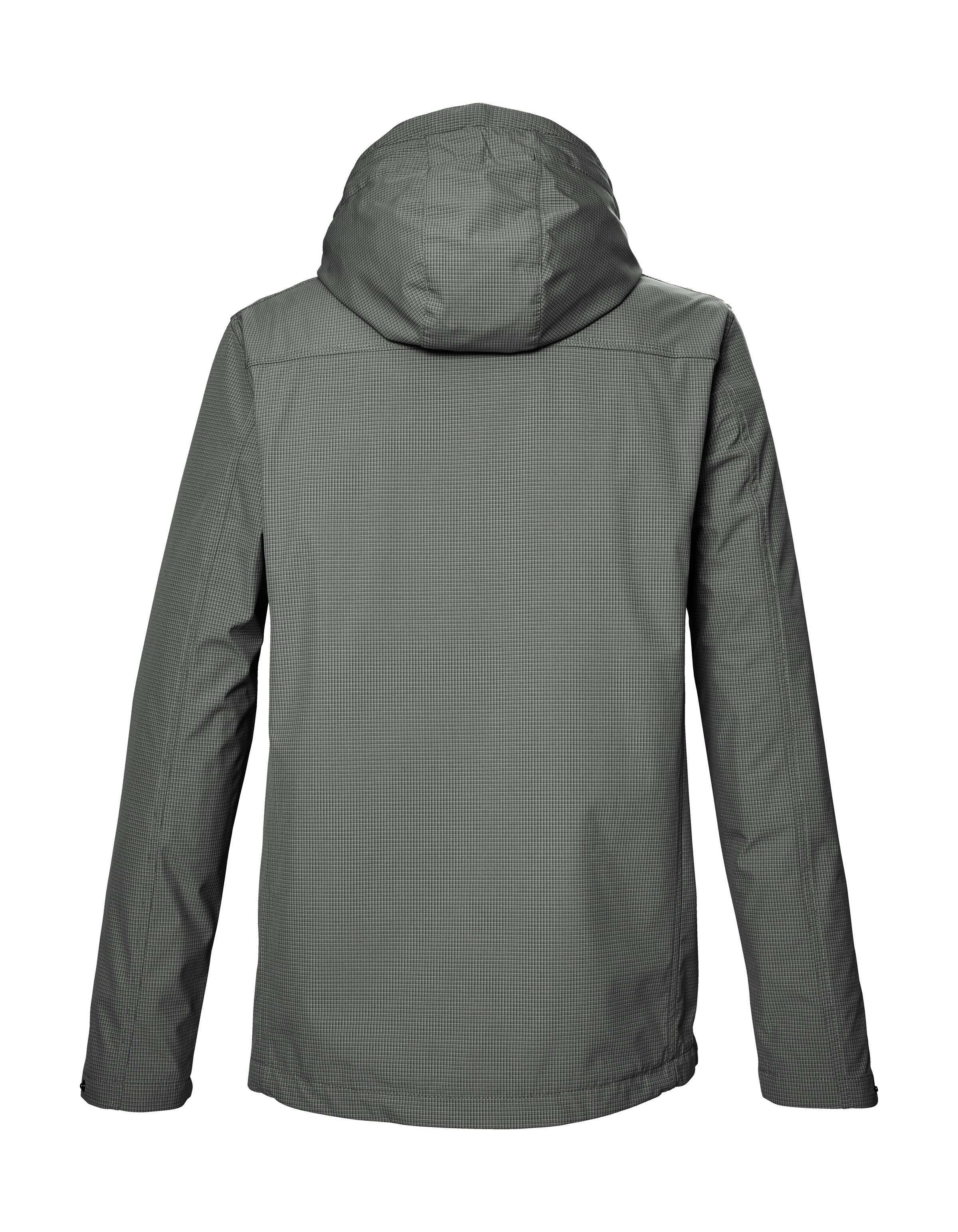 G.I.G.A. DX by killtec Softshelljacke »GS 82 MN SFTSHLL JCKT«, Wasserabweisende, winddichte Herrenjacke mit abnehmbarer Kapuze