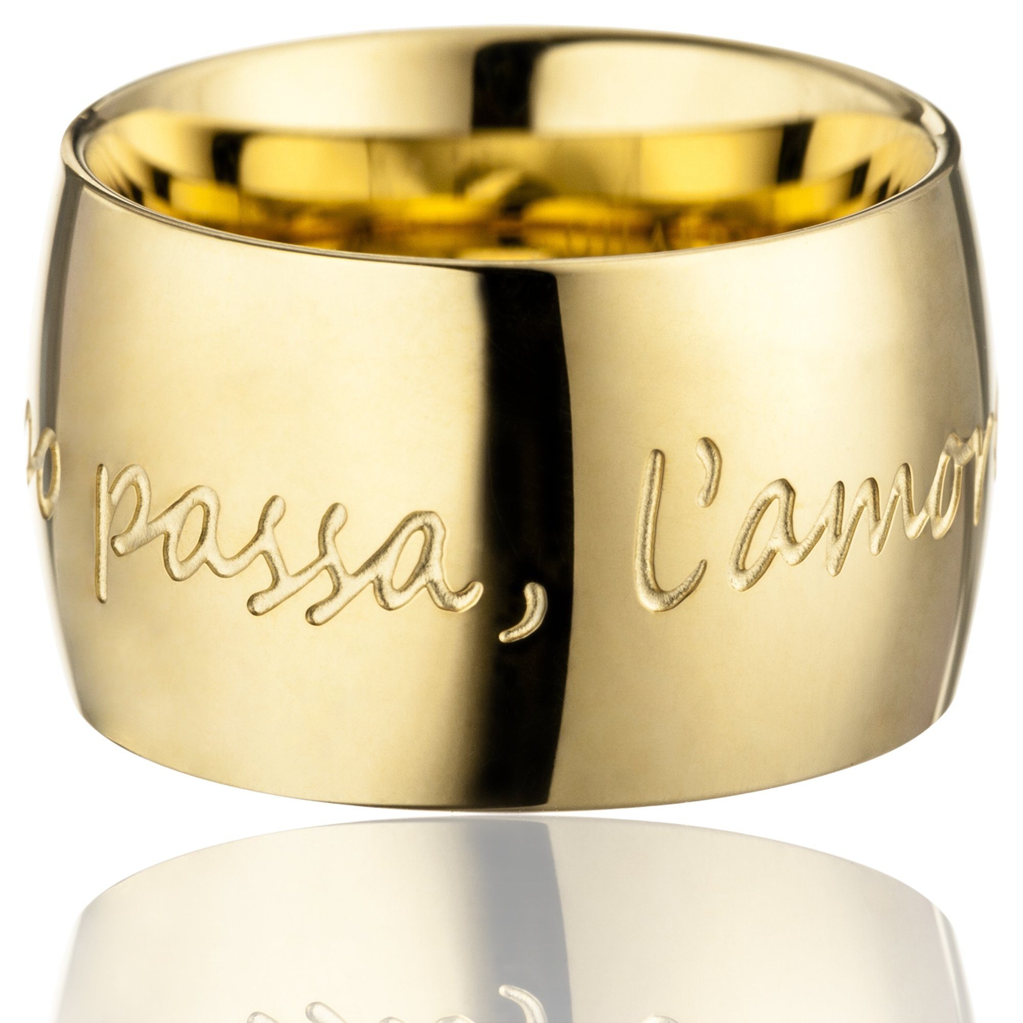 Gilardy Fingerring »Edelstahl Gelbgold« kaufen