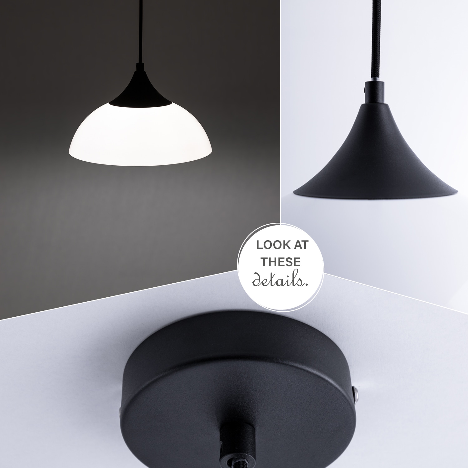 Paco Home Pendelleuchte »JIN«, 1 flammig, Leuchtmittel E27 | ohne Leuchtmittel, Hängelampe Esszimmer Esstischlampe 1,5m Textilkabel Kürzbar E27