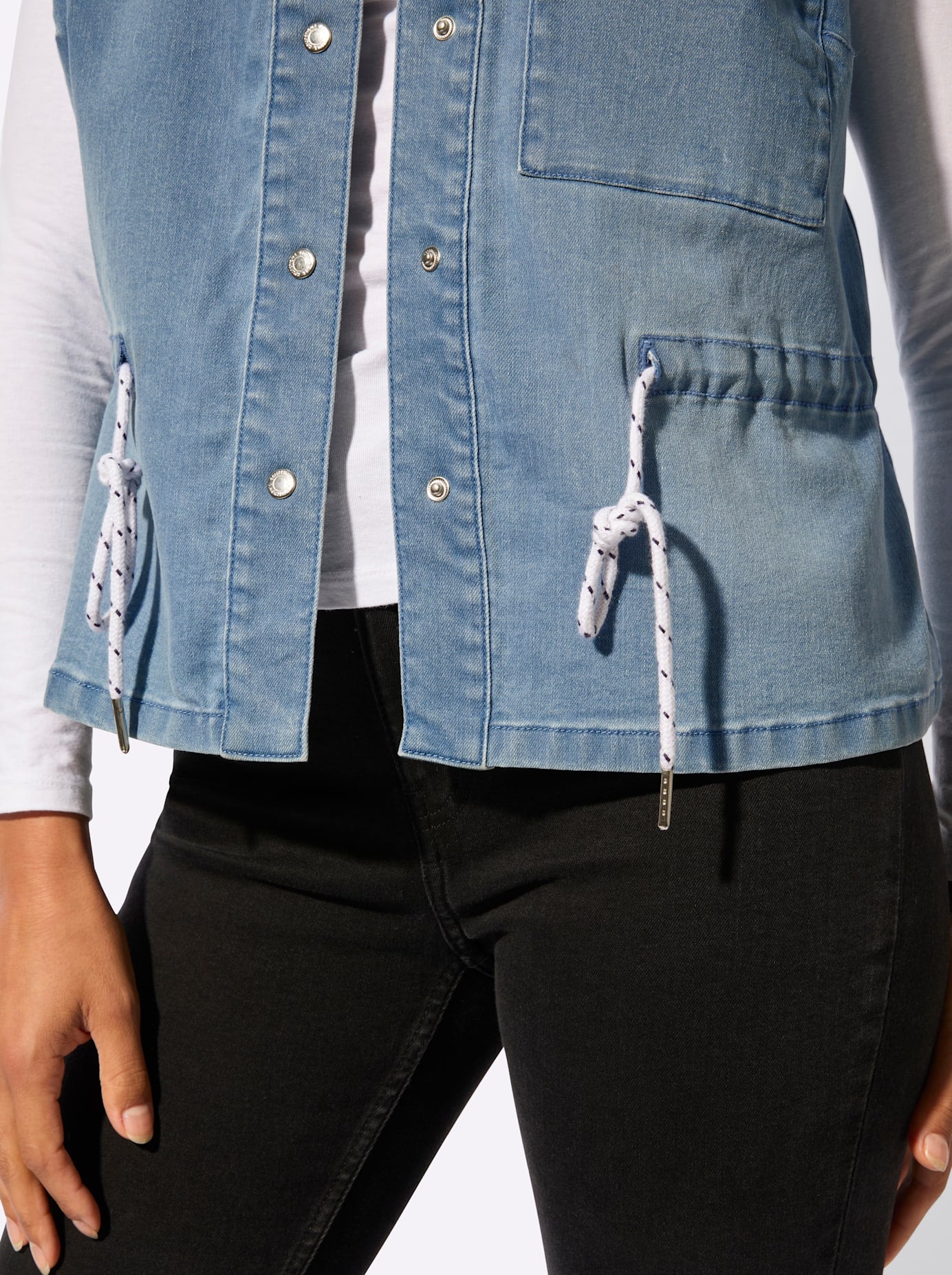 Casual Looks Jeansweste
