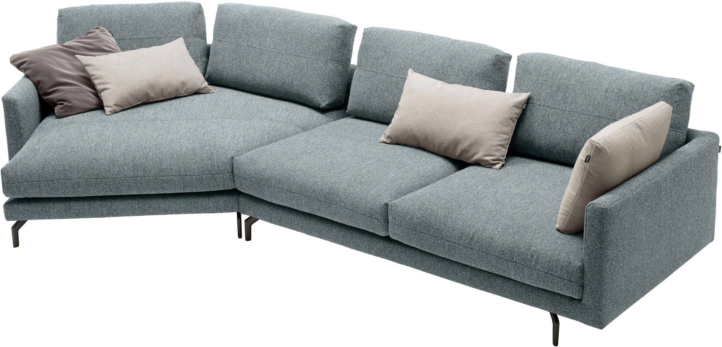 Creation BY ROLF BENZ Wohnlandschaft »CR.414«, Wahlweise aus Leder oder Chenille