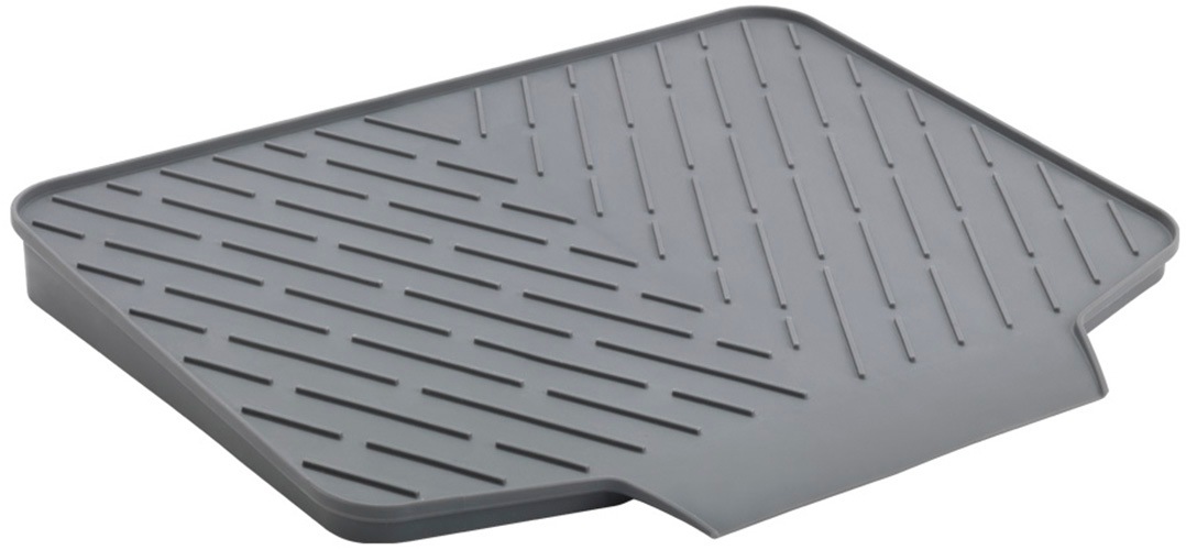 Metaltex Abtropfmatte »Gravity-Duo«, (1 tlg.), beidseitig verwendbare Abtropfmatte