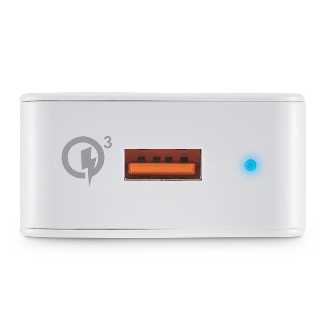 Hama USB-Ladegerät »Schnellladegerät "Qualcomm® Quick Charge™ 3.0", USB-A, 19,5 W, Weiß«