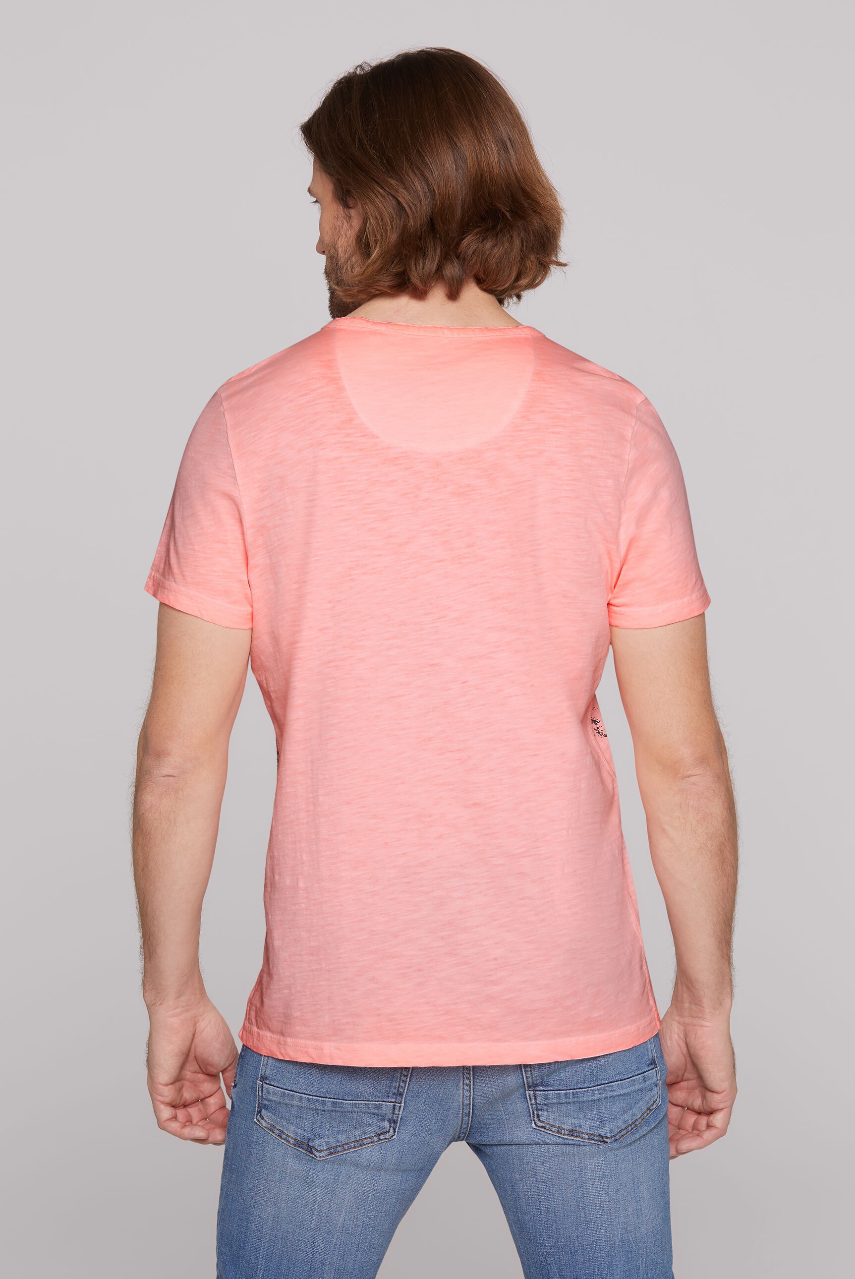 CAMP DAVID V-Shirt, aus Baumwolle