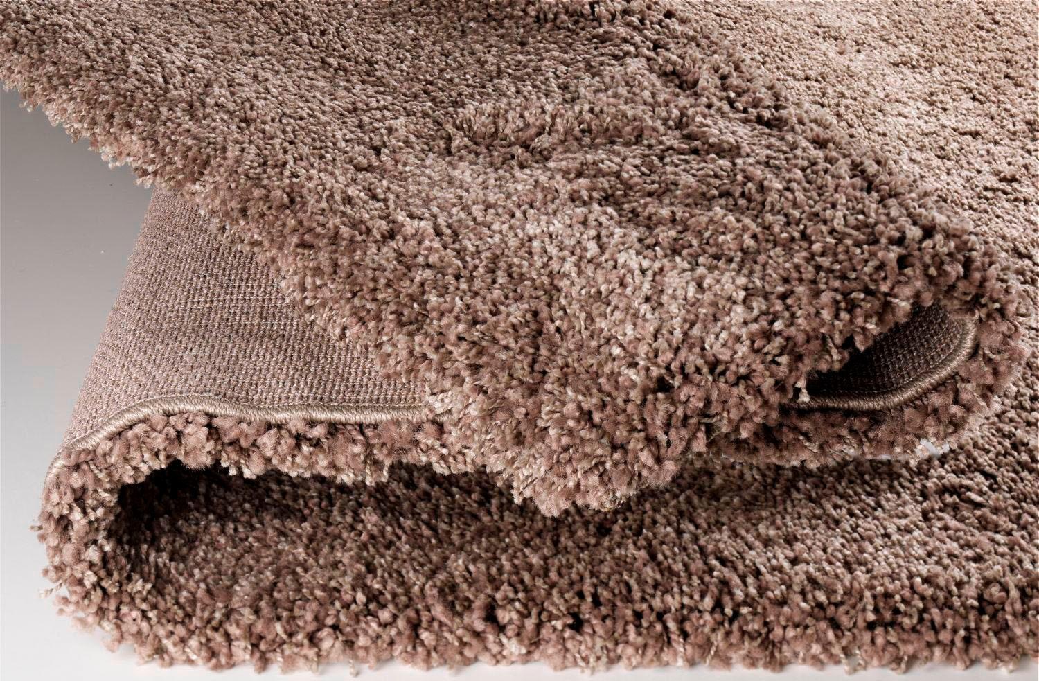 OCI DIE TEPPICHMARKE Hochflor-Läufer »Lobby Shaggy«, rechteckig, 52 mm Höhe