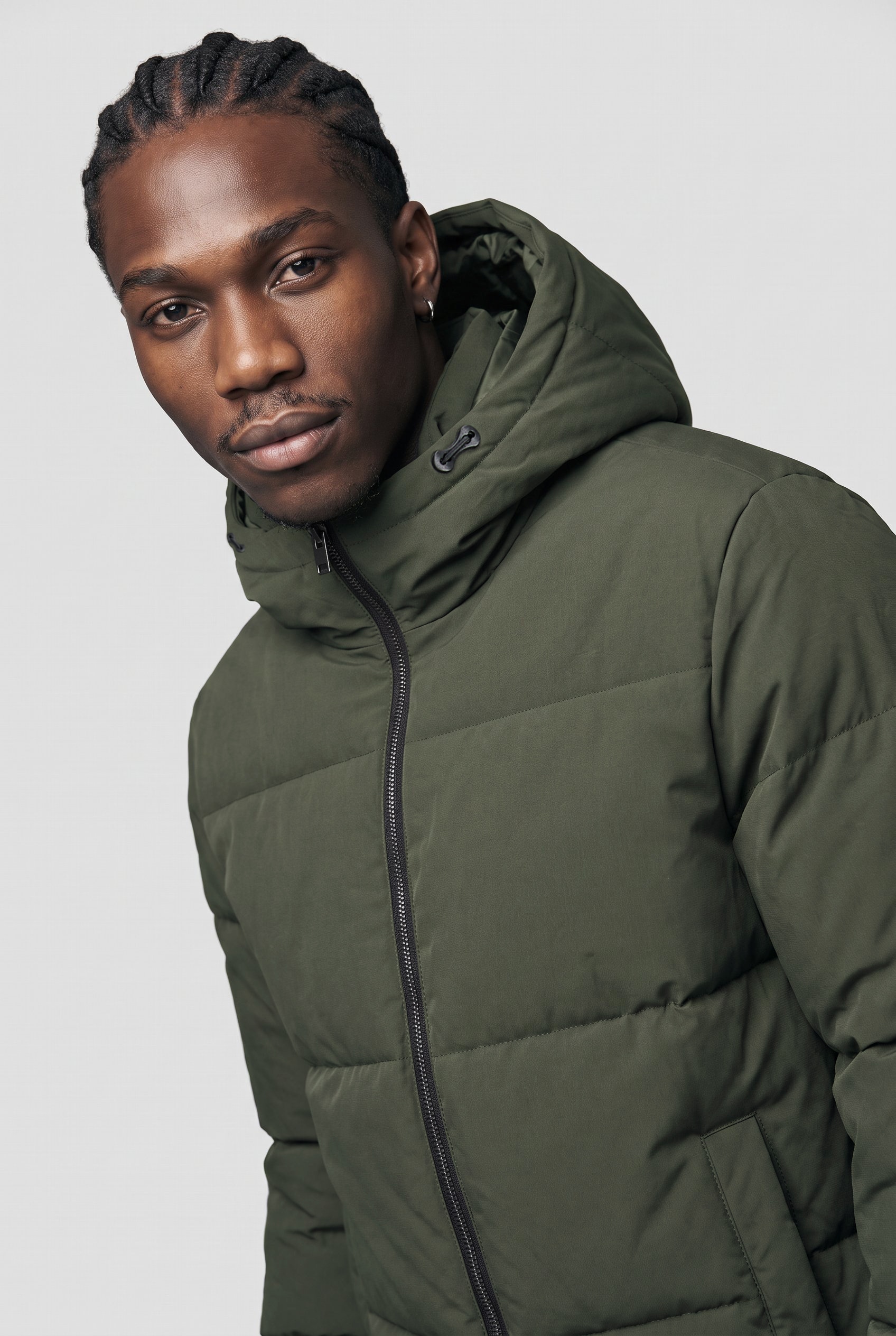 Jack & Jones Steppjacke "JJNEPTUNE PUFFER JACKET" mit Kapuze Kunstfaser, Steppware, Kapuze, regular fit