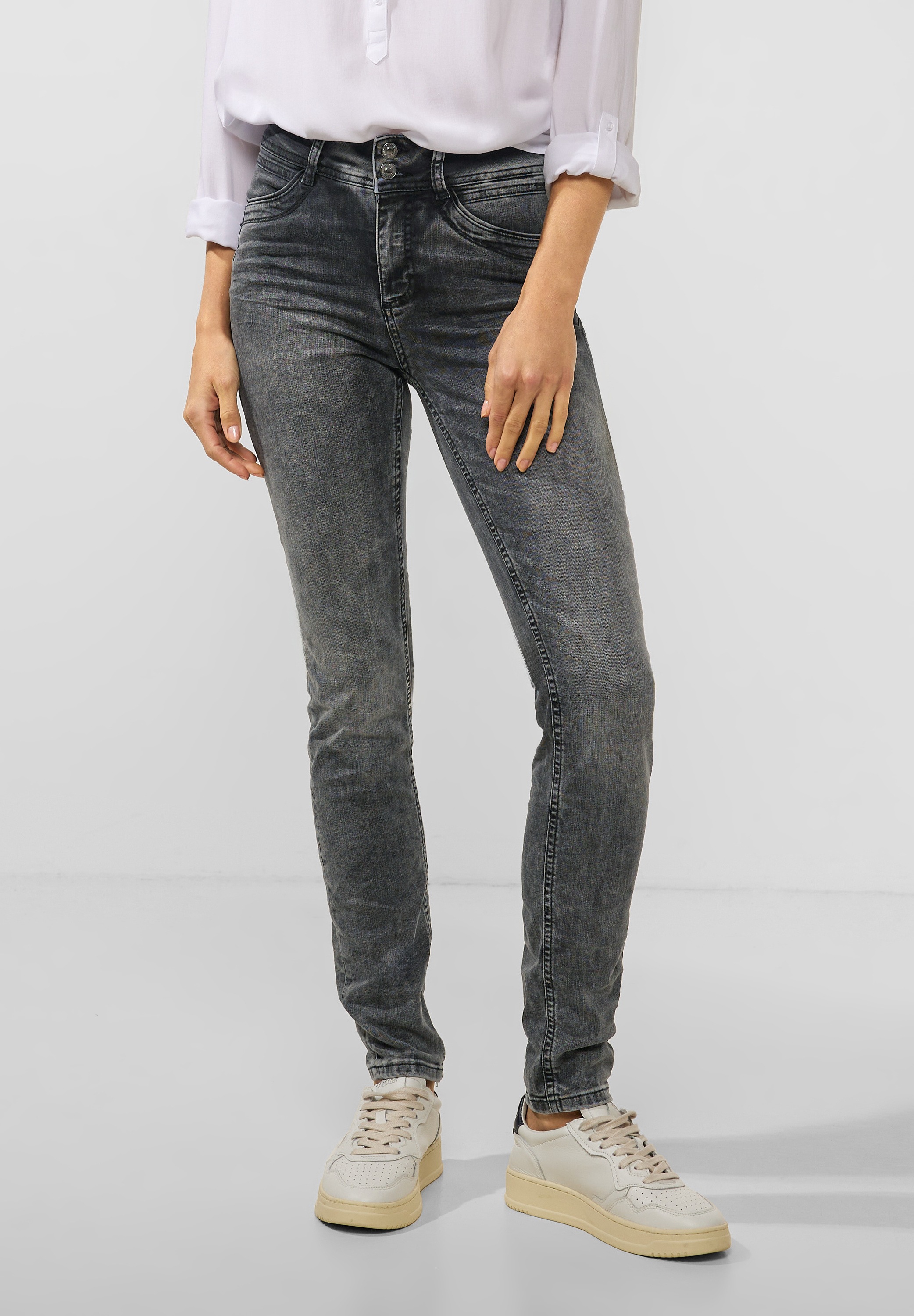 STREET ONE Slim-fit-Jeans, 4-Pocket Style