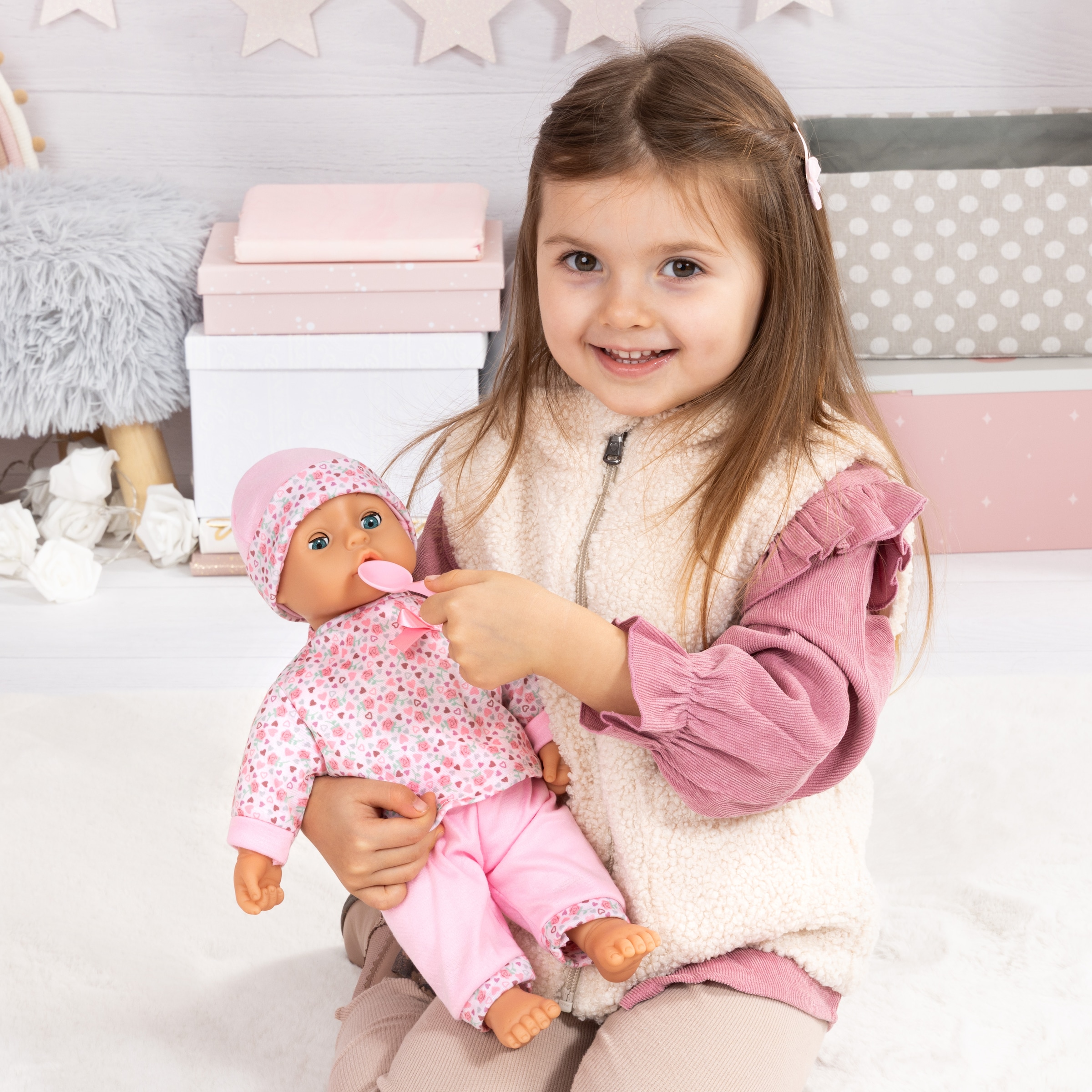 Bayer Babypuppe »My First Lisa 36 cm« mit Funktion