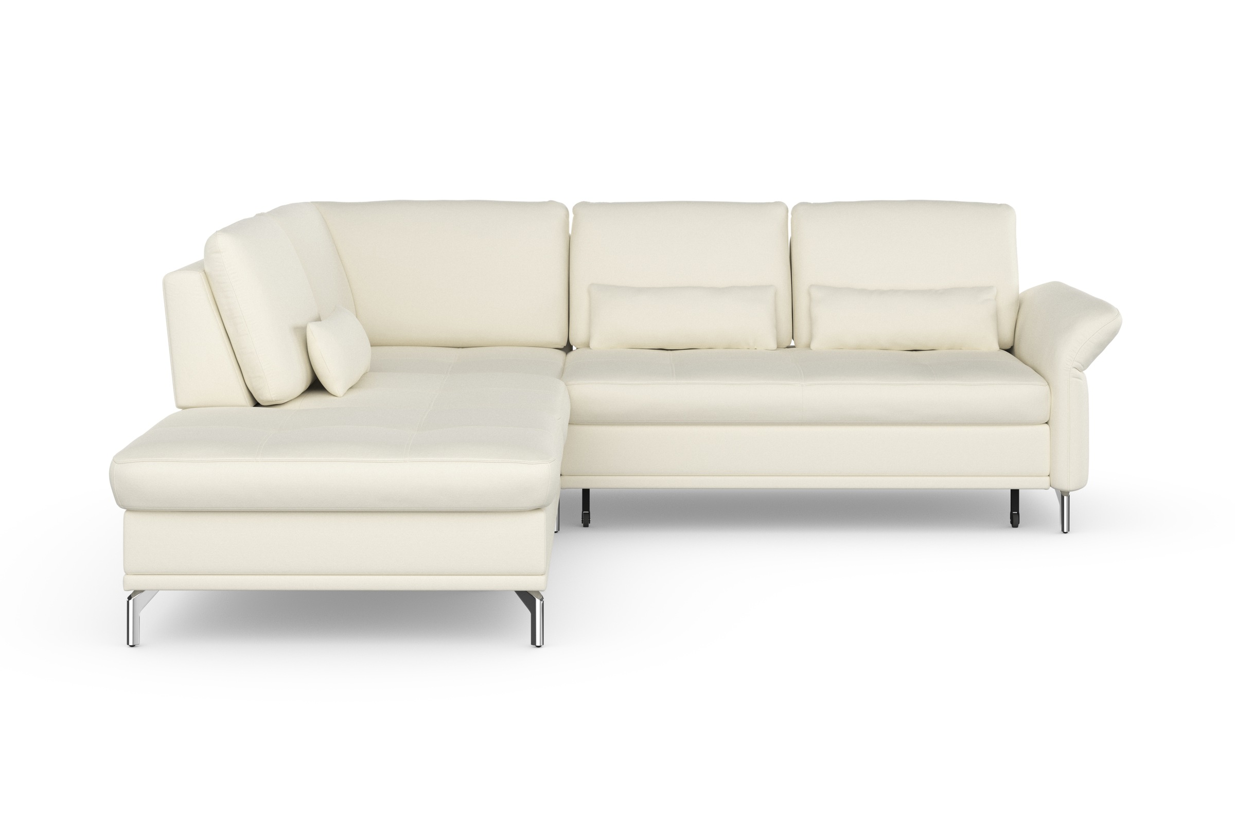 Home affaire Ecksofa "Palm Beach L-Form" Federkern, mit Sitztiefenverstellu günstig online kaufen