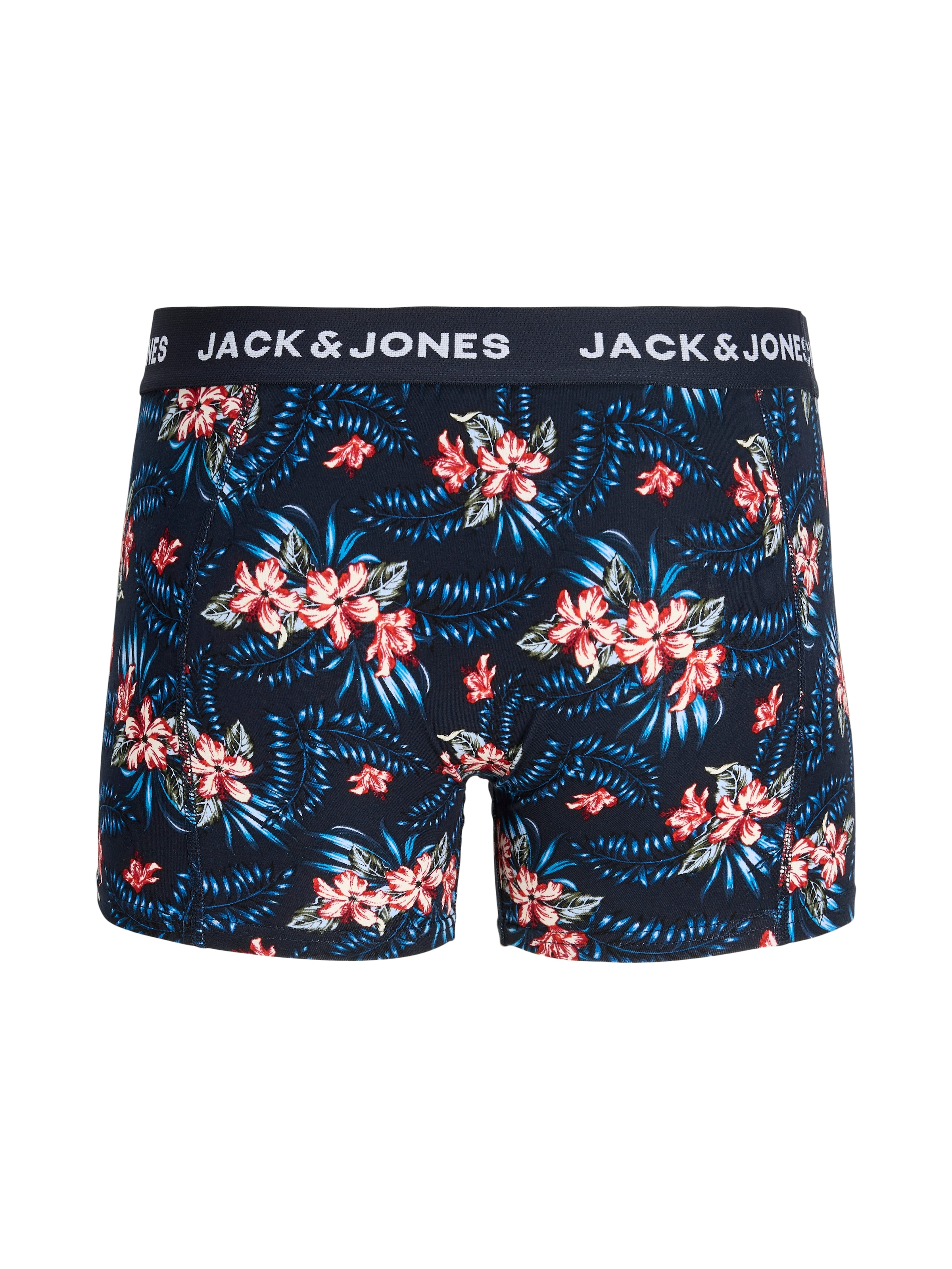 Jack & Jones Trunk »JACLAMINE FLOWER TRUNKS 3 PACK SN« Packung, 3 Stk. Baumwollmischung, elastischer Bund