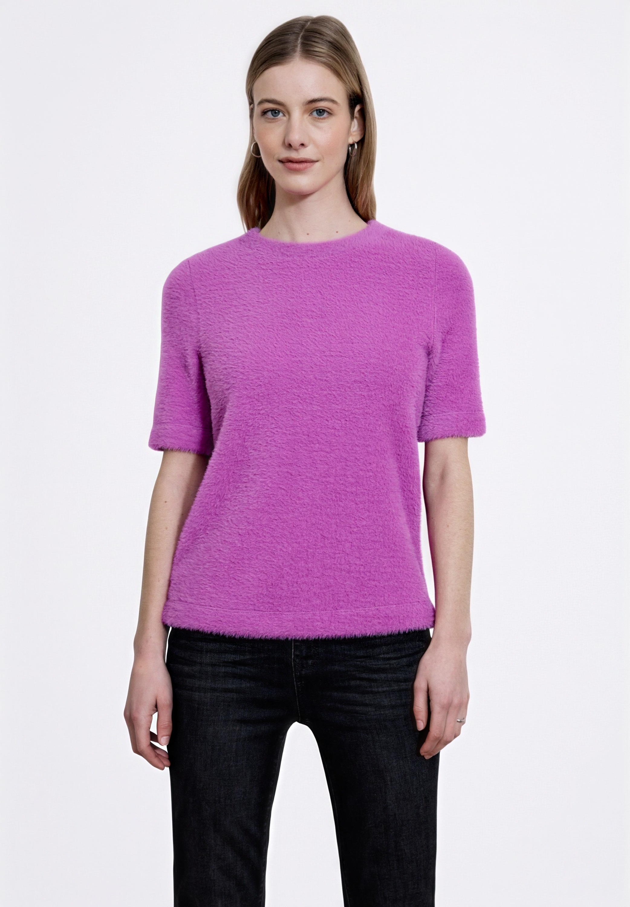 STREET ONE STUDIO Rundhalsshirt soft und weich günstig online kaufen