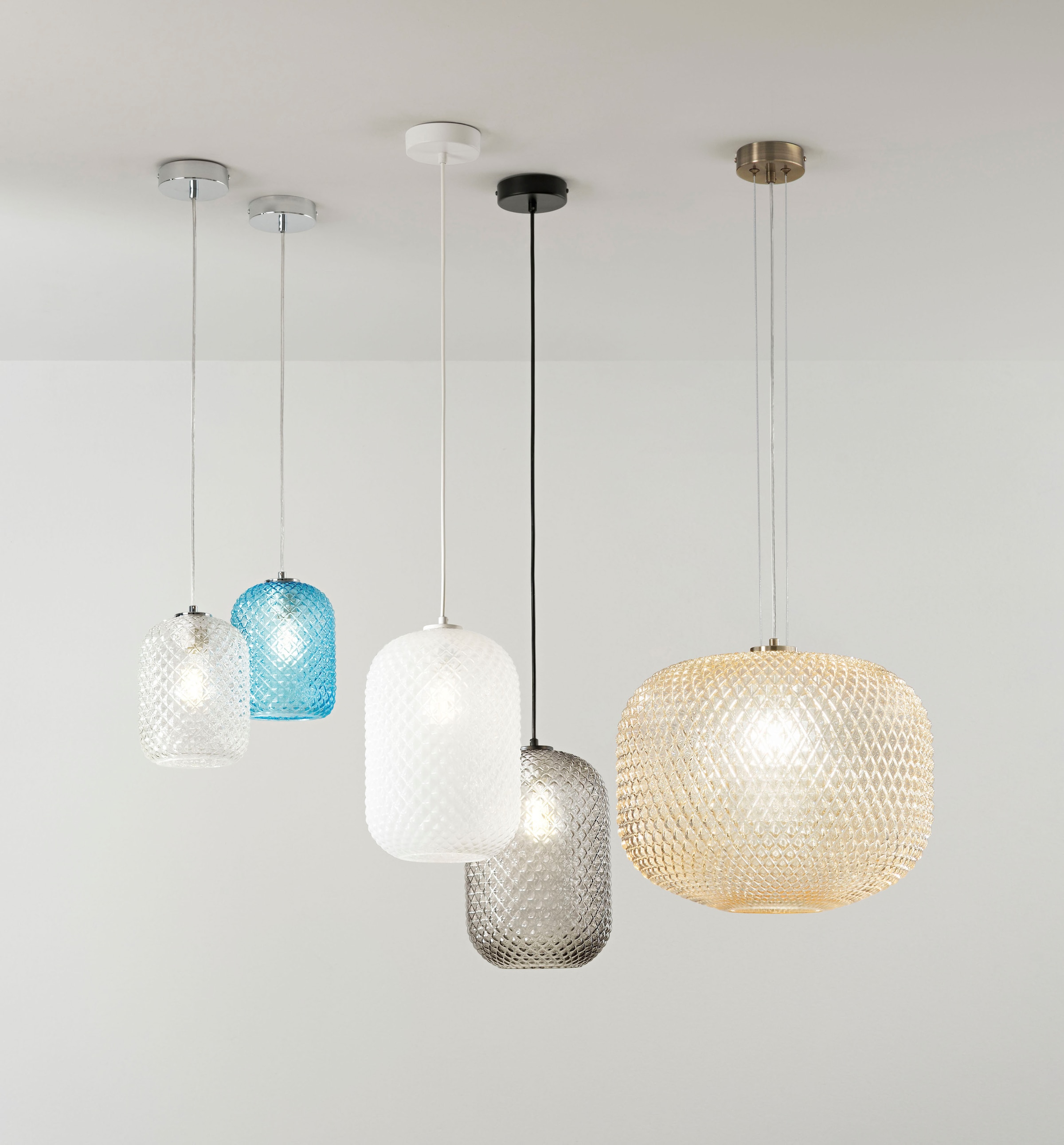 ECO-LIGHT Hängeleuchte »Ashford«, Leuchtmittel E27 | Leuchtmittel wechselbar
