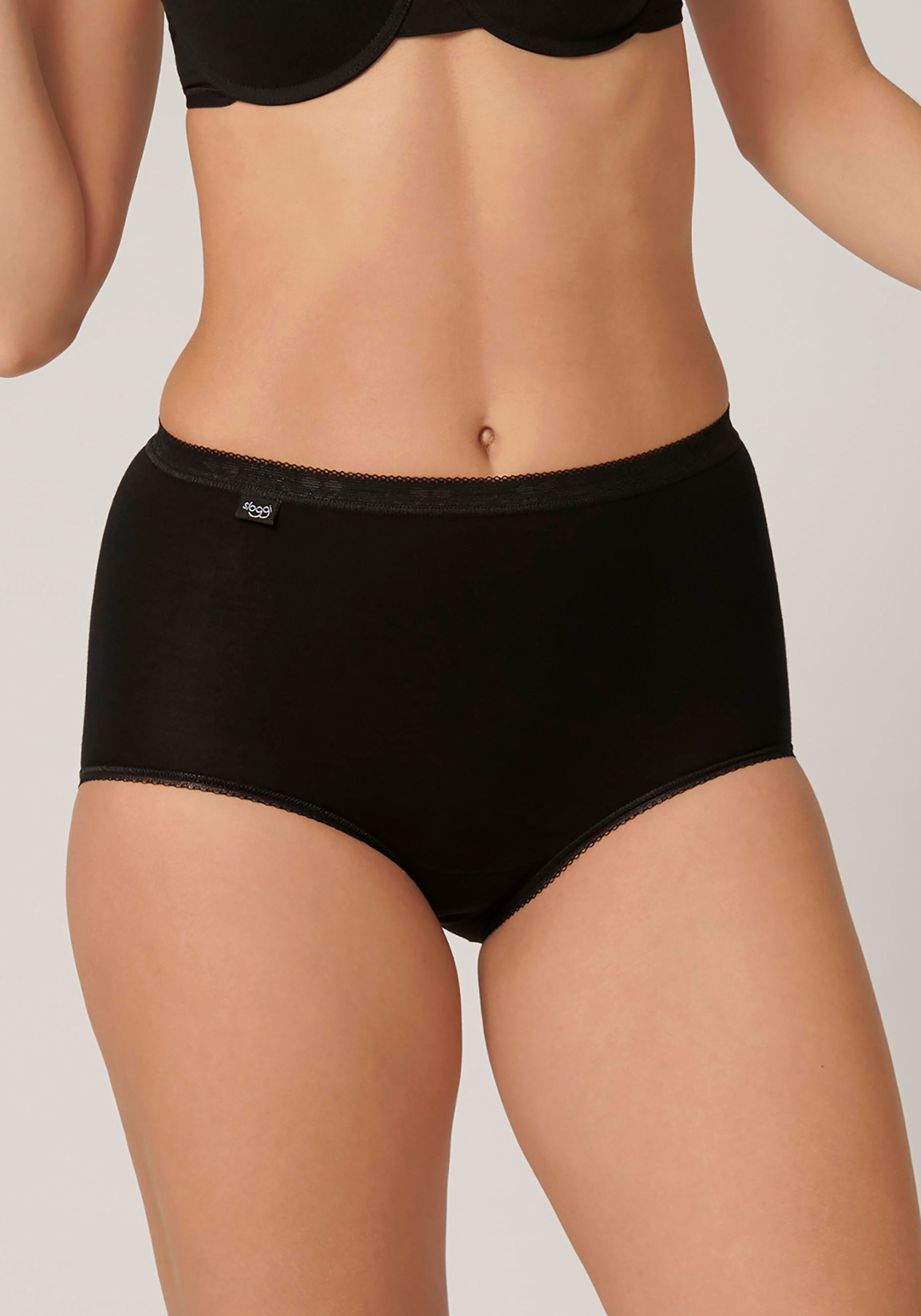 sloggi Maxislip "Basic+", (2er Pack), perfekter Sitz, Baumwollmix, elastisc günstig online kaufen