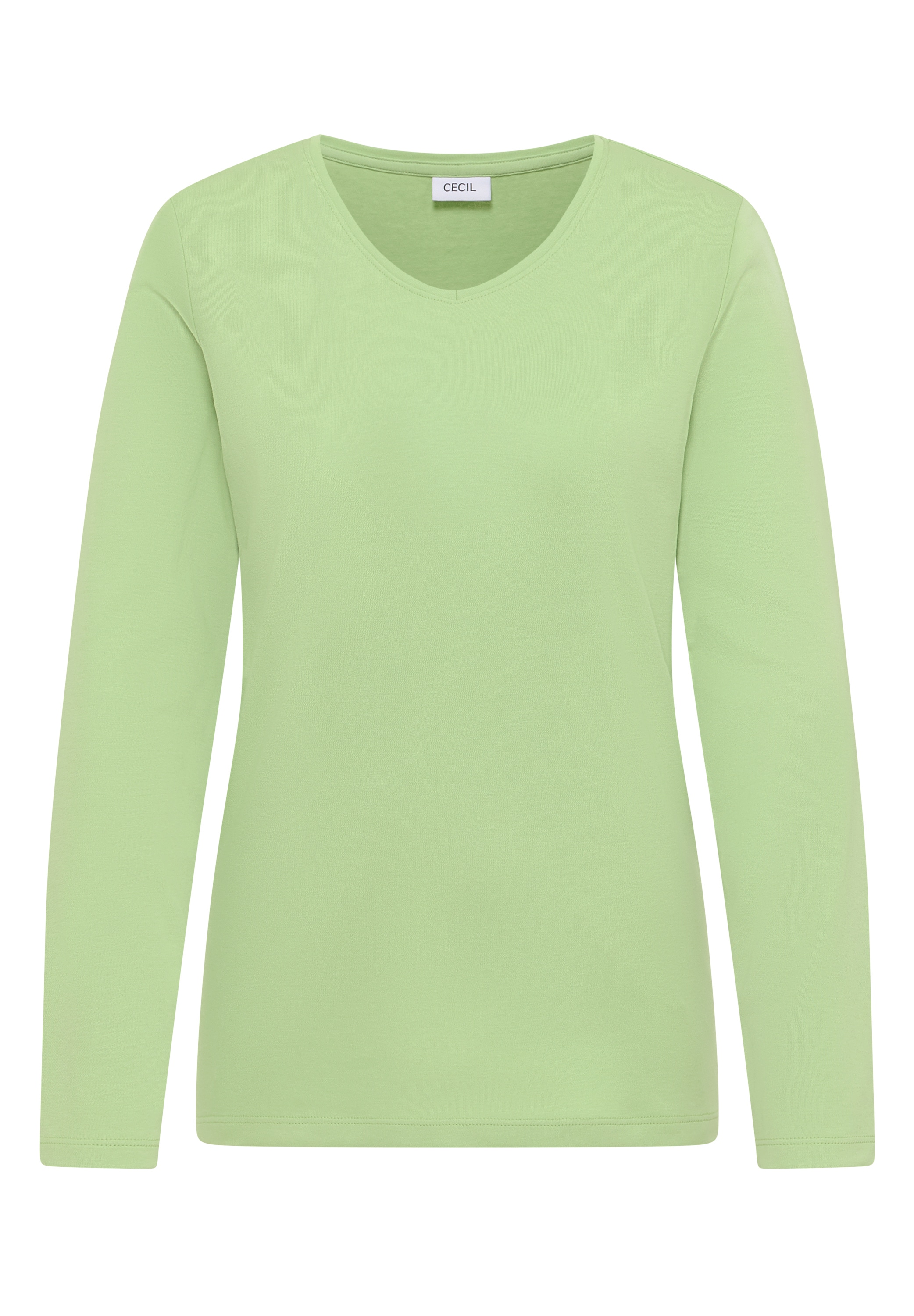 Cecil Langarmshirt aus reiner Baumwolle