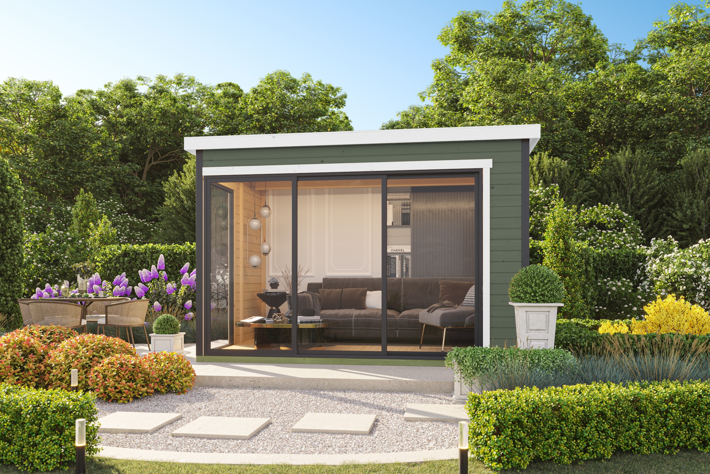 Nordic Holz Gartenhaus "AUSTIN 5" günstig online kaufen