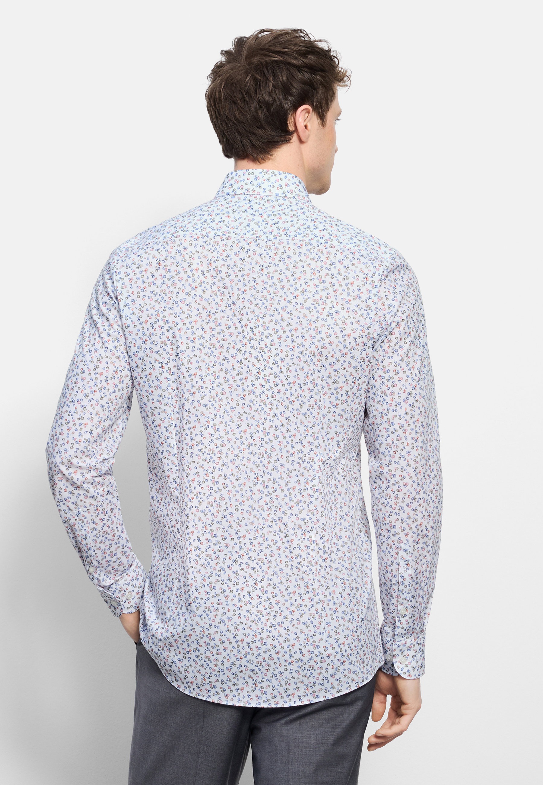 OLYMP Level Five Shirt Body Fit White 43 3