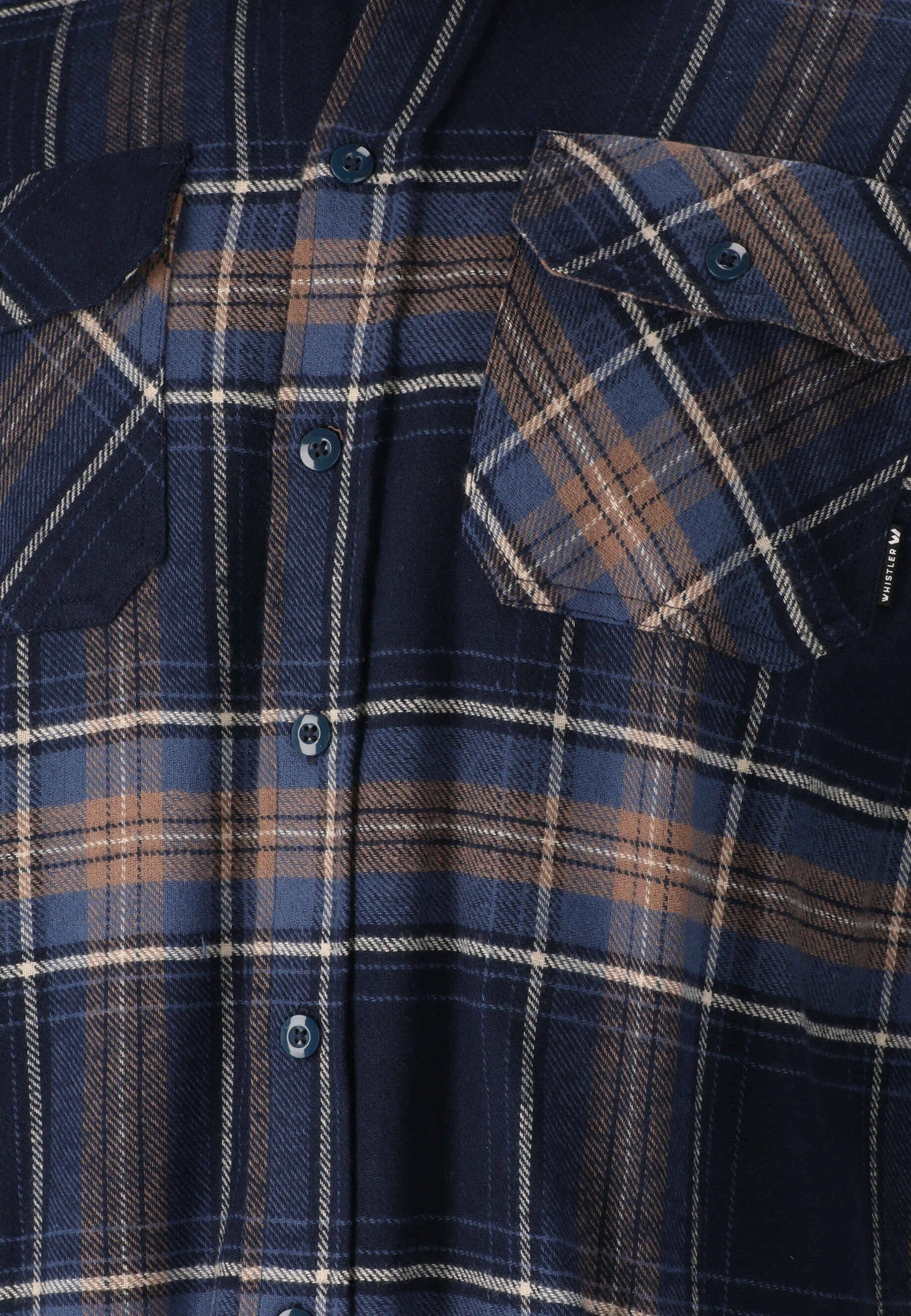 WHISTLER Fleeceshirt »Jamba«, aus atmungsaktivem Flannel