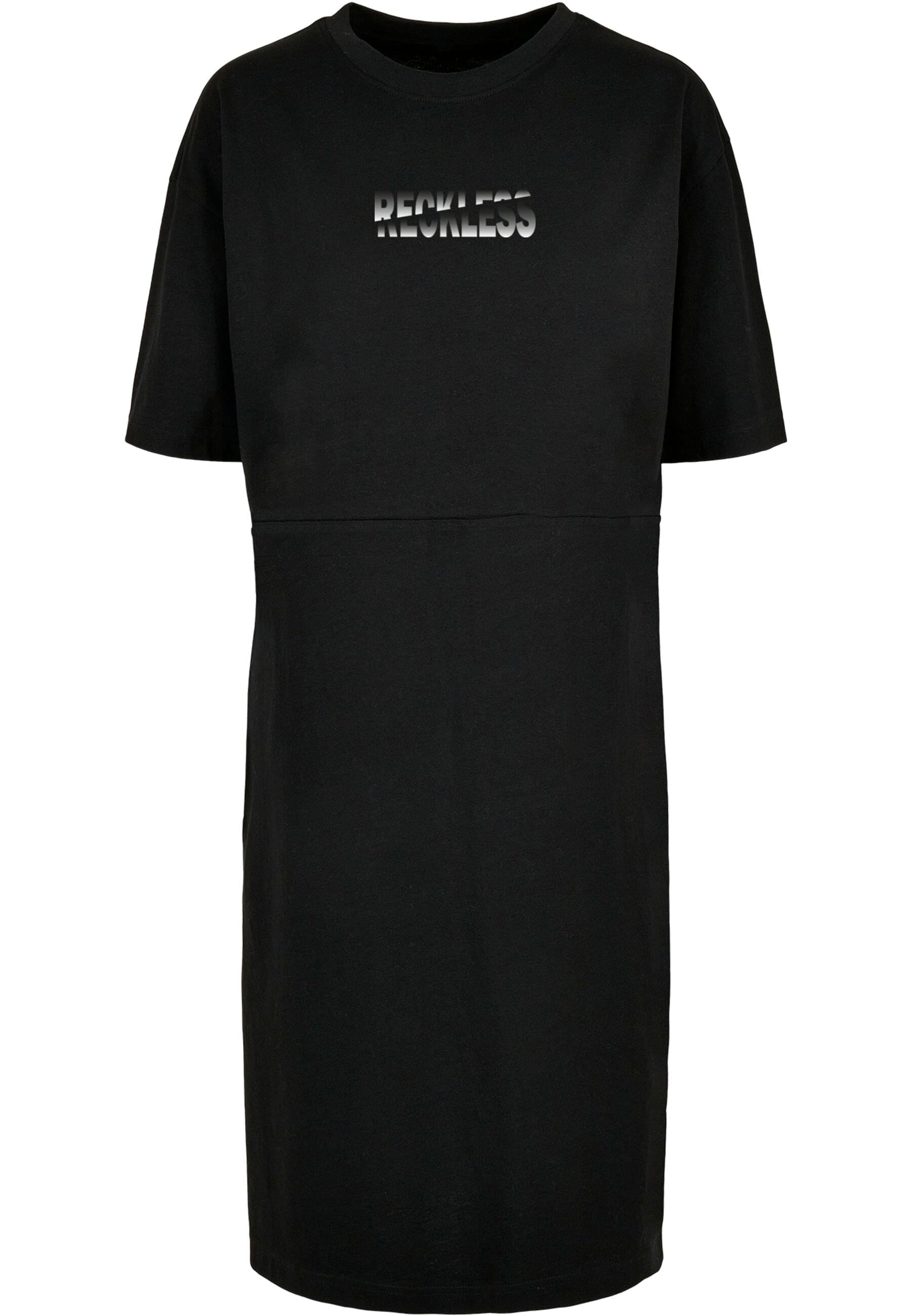 Merchcode Shirtkleid "Merchcode Damen Ladies Reckless Oversized Slit Dress", (1 tlg.)