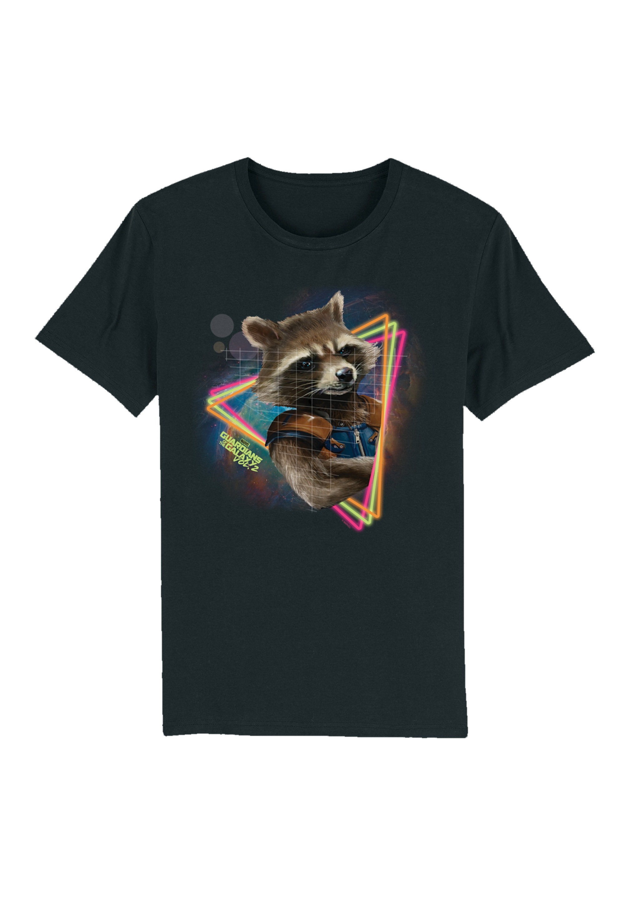 F4NT4STIC T-Shirt "Marvel Guardians of the Galaxy Neon Rocket", Premium Qua günstig online kaufen