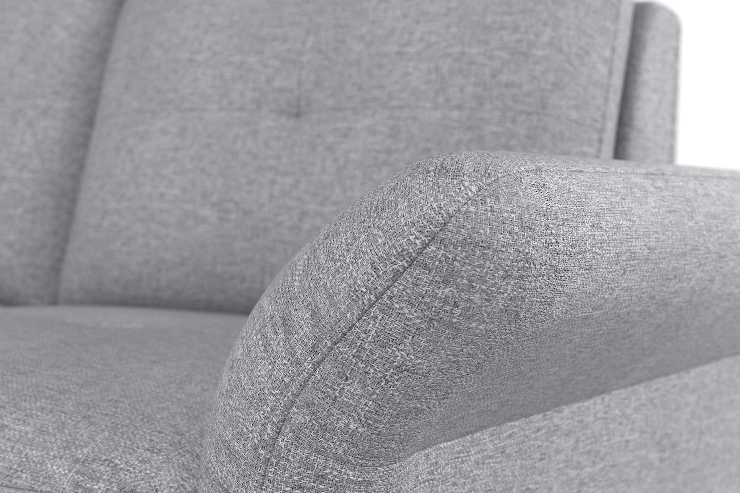 Places of Style Ecksofa »Calando L-Form«, wahlweise mit Bettfunktion, Bettkasten und Armteilfunktion