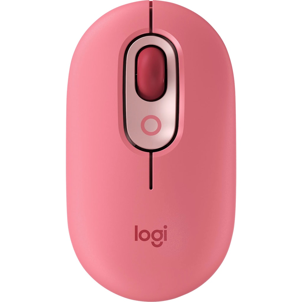 Logitech Maus »POP Mouse with emoji«, kabellos