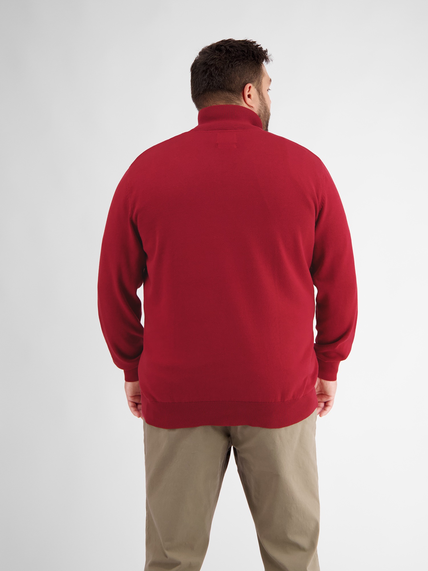 LERROS Strickpullover "Troyer in Flachstrickqualität" günstig online kaufen