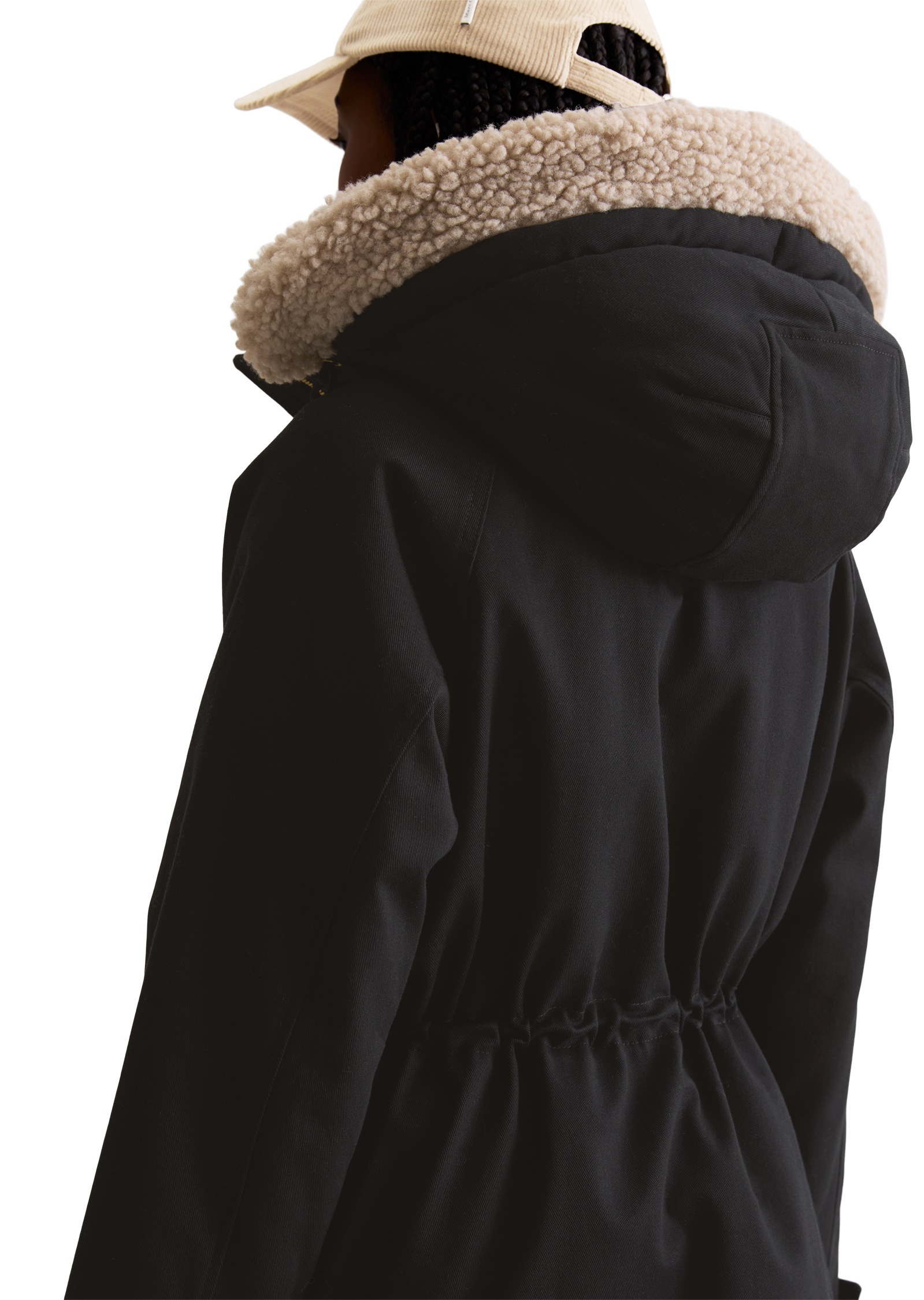 Marc O'Polo Denim Women's Short Coat Black Size L 3