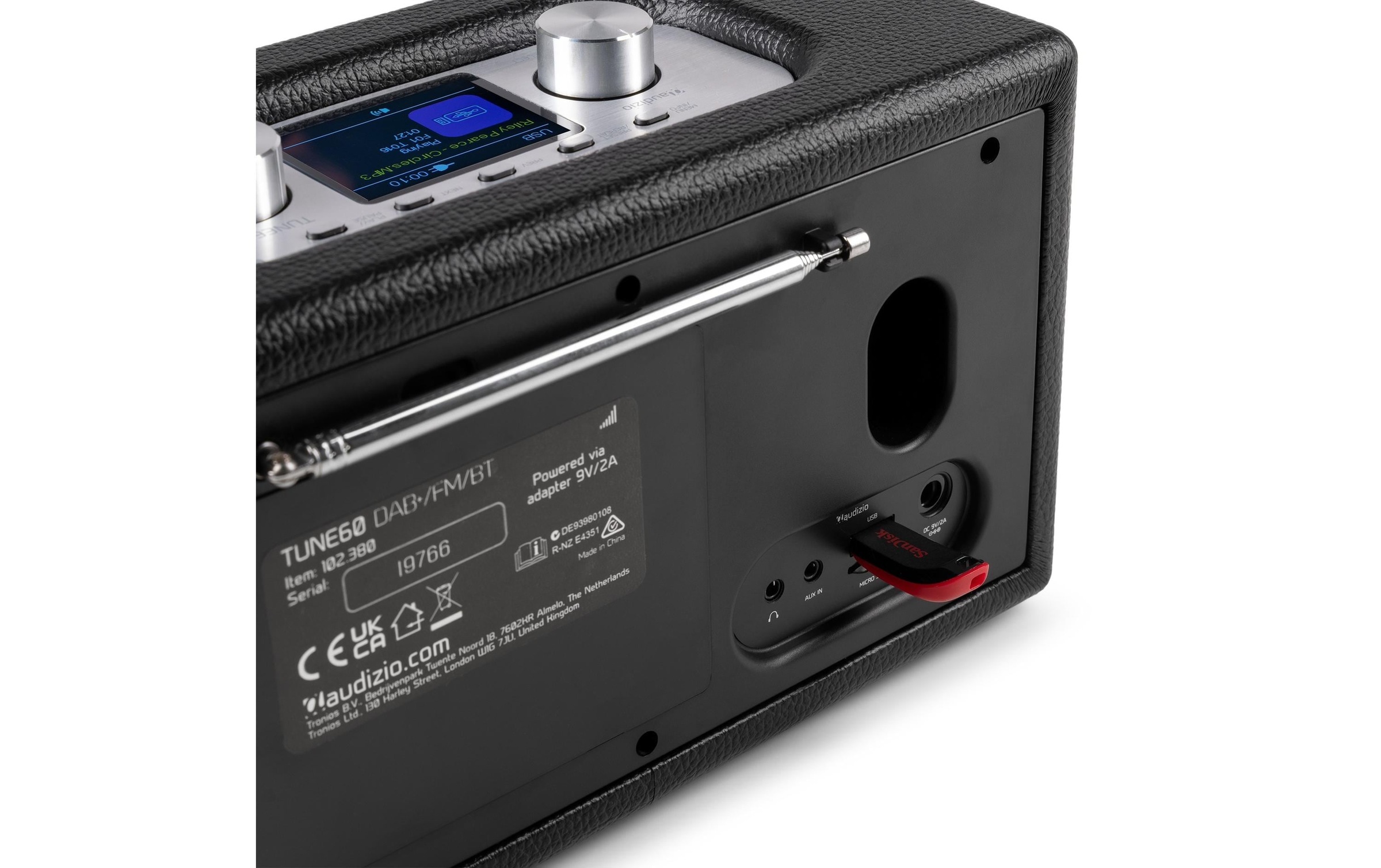 AUDIZIO Digitalradio (DAB+) »Tune60« (Bluetooth )
