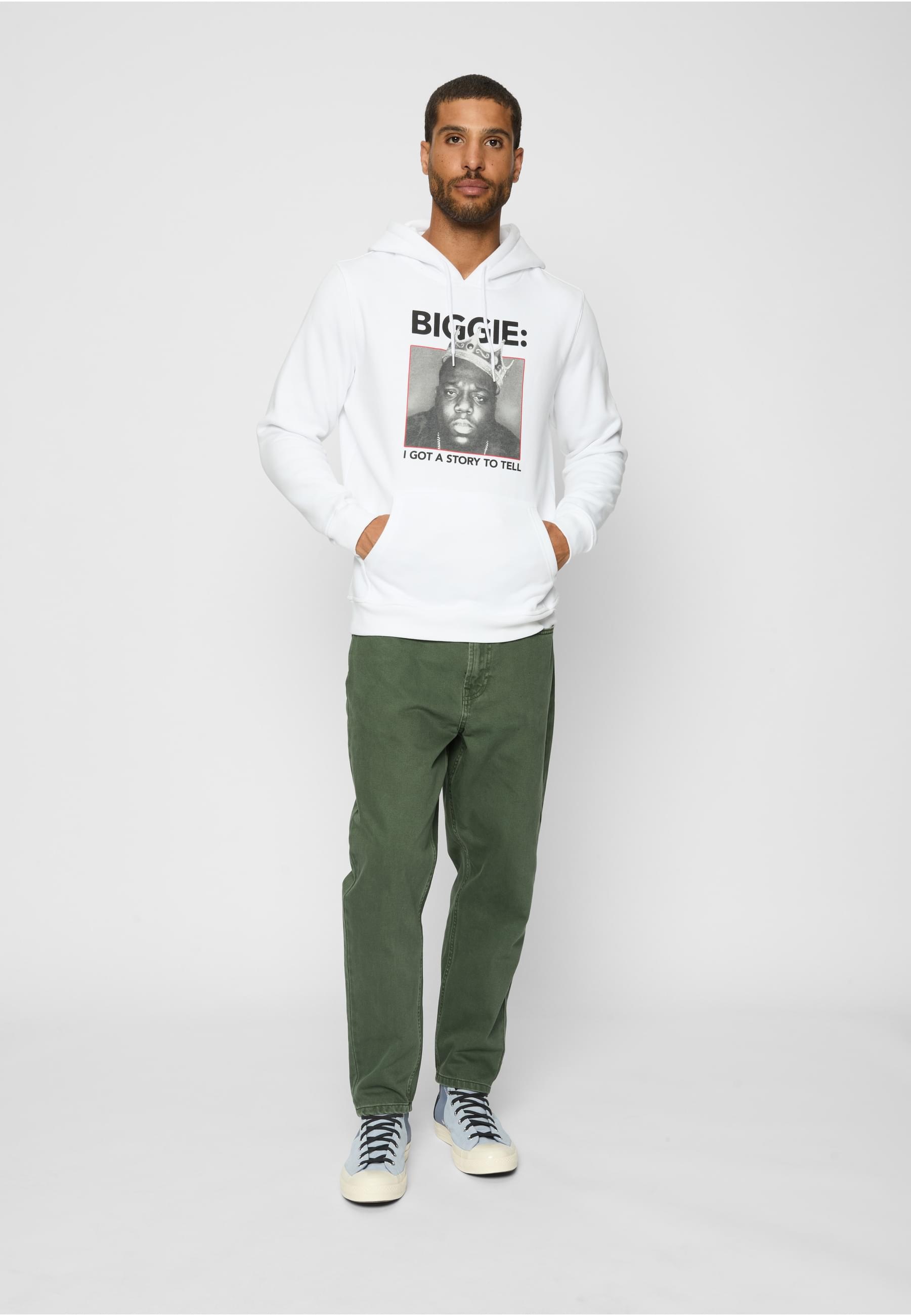 MisterTee Kapuzensweatshirt »MisterTee Herren Biggie Crown Hoody«, (1 tlg.)