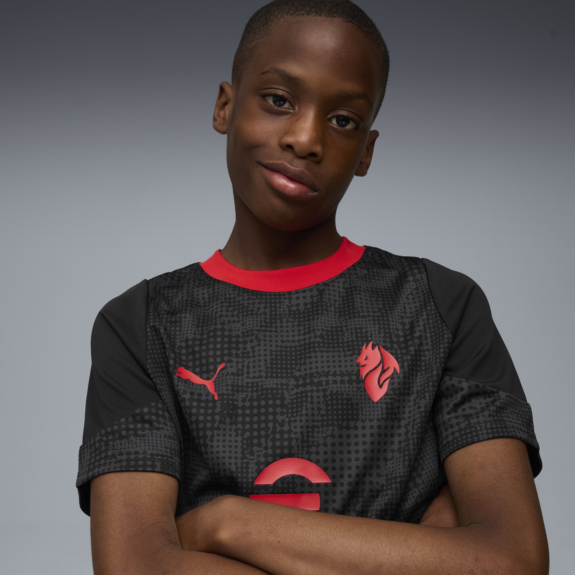 Thumbnail - PUMA Trainingsshirt "AC Milan Trainingstrikot Jugendliche"