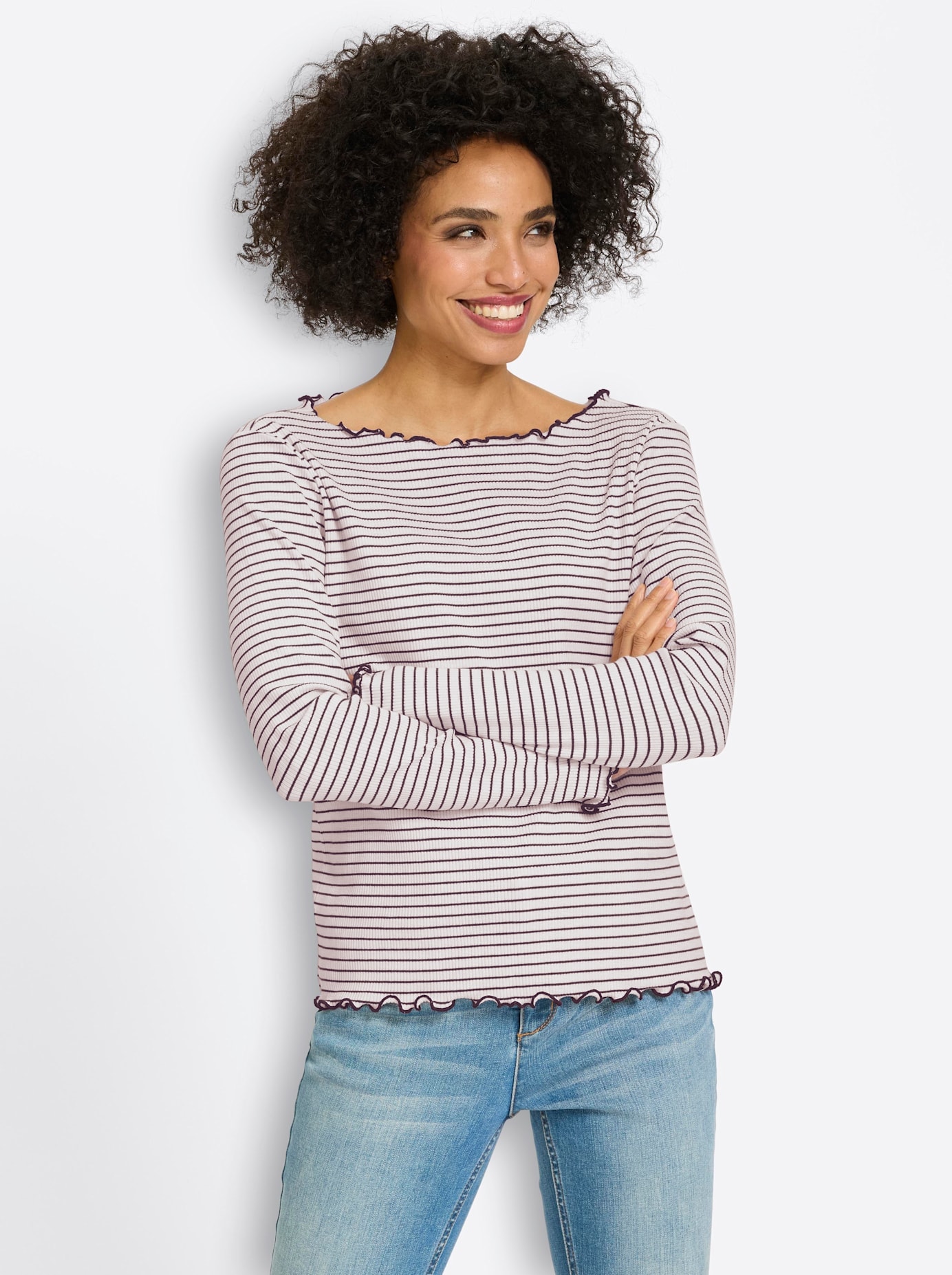heine Langarmshirt »Ringelshirt« 1