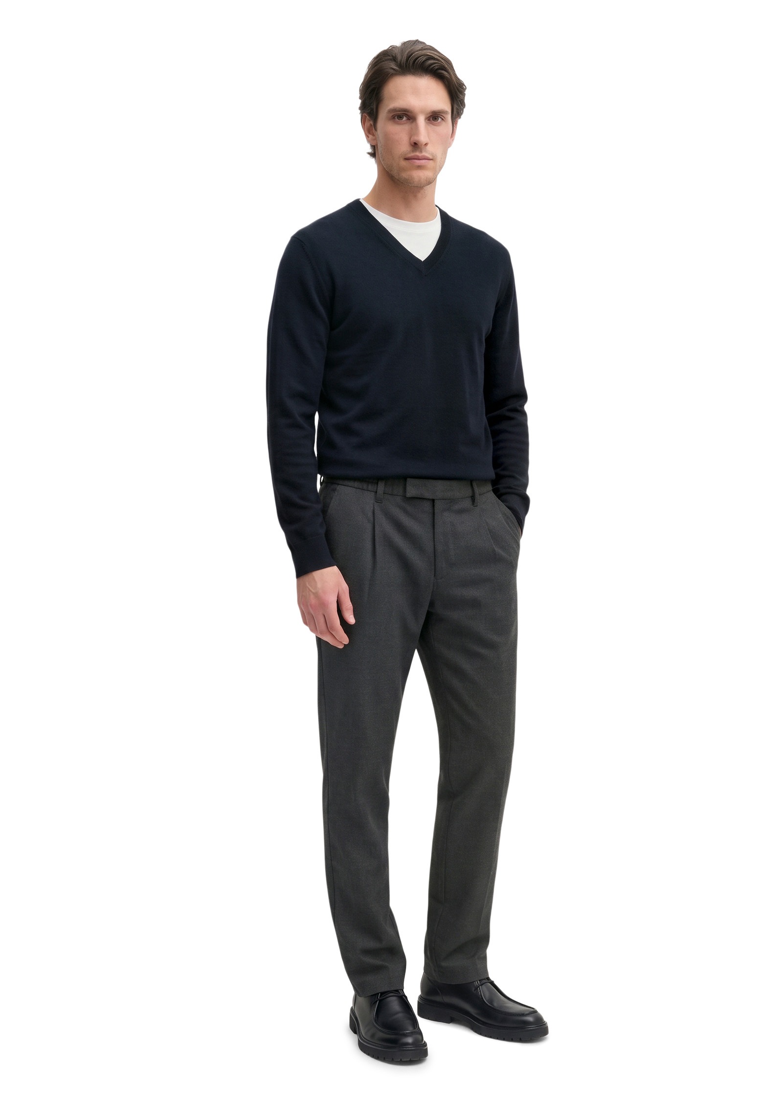 Marc O'Polo Chinohose »aus elastischem Bio-Baumwoll-Viskose-Mix«