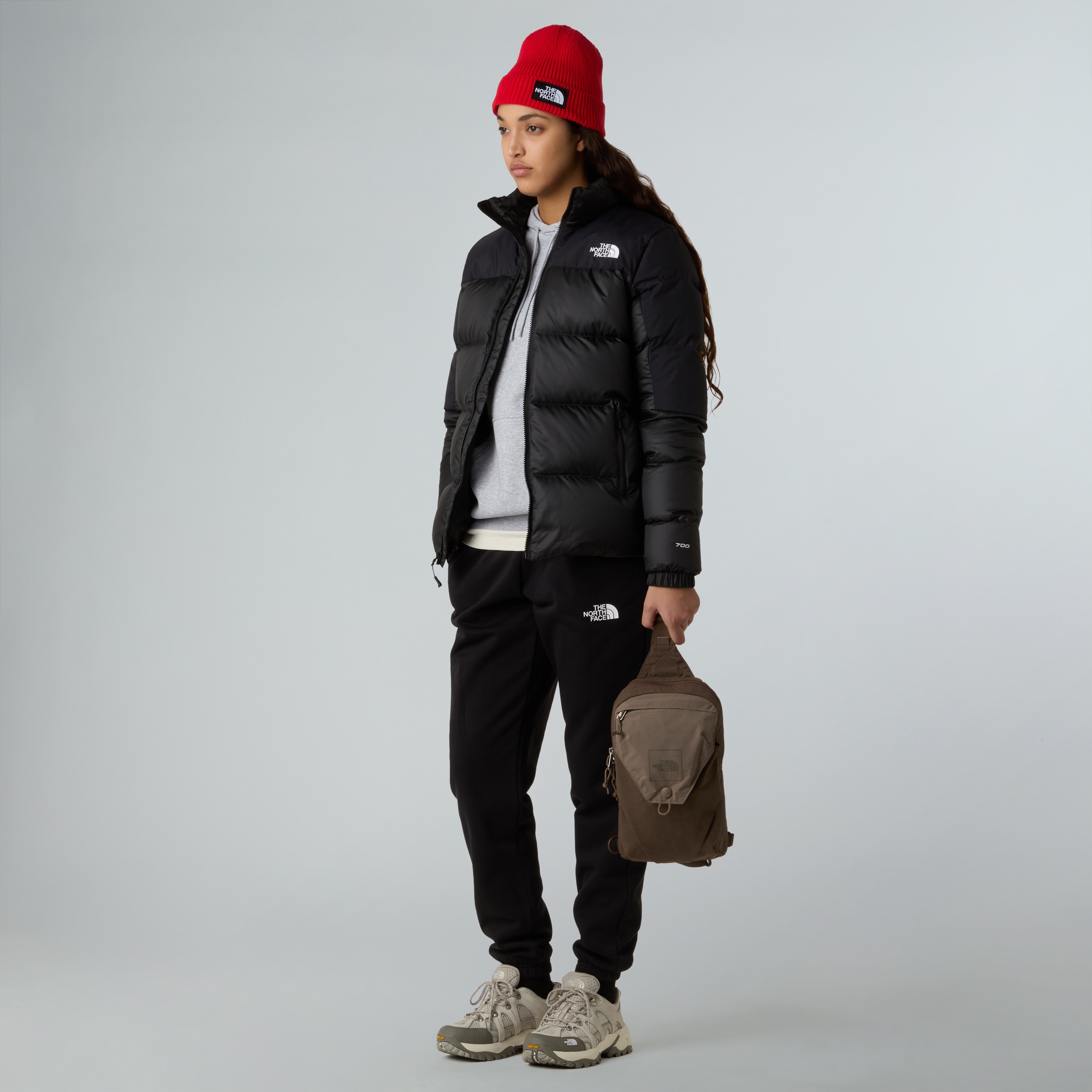 The North Face Diablo Down 2.0 Jacket Tnf Black Heather/tnf Blk L 4