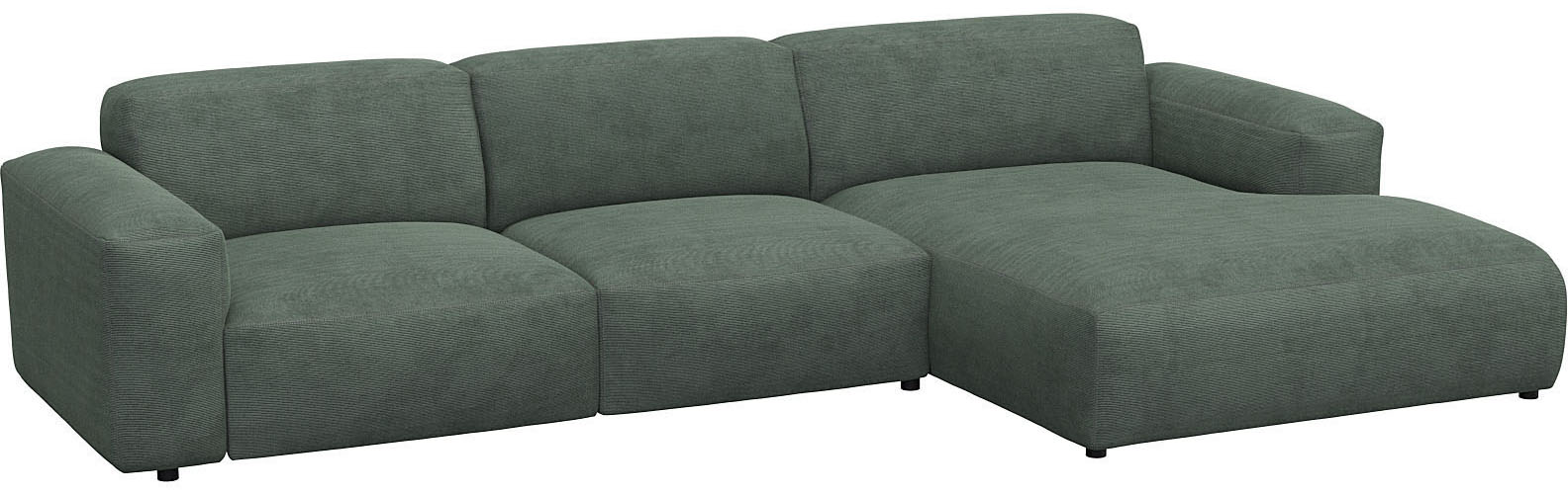 Thumbnail - FLEXLUX Ecksofa "Lucera bequem und komfortabel durch hochwertigen Sitzaufbau, L-Form", modern & anschmiegsam, Kaltschaum...
