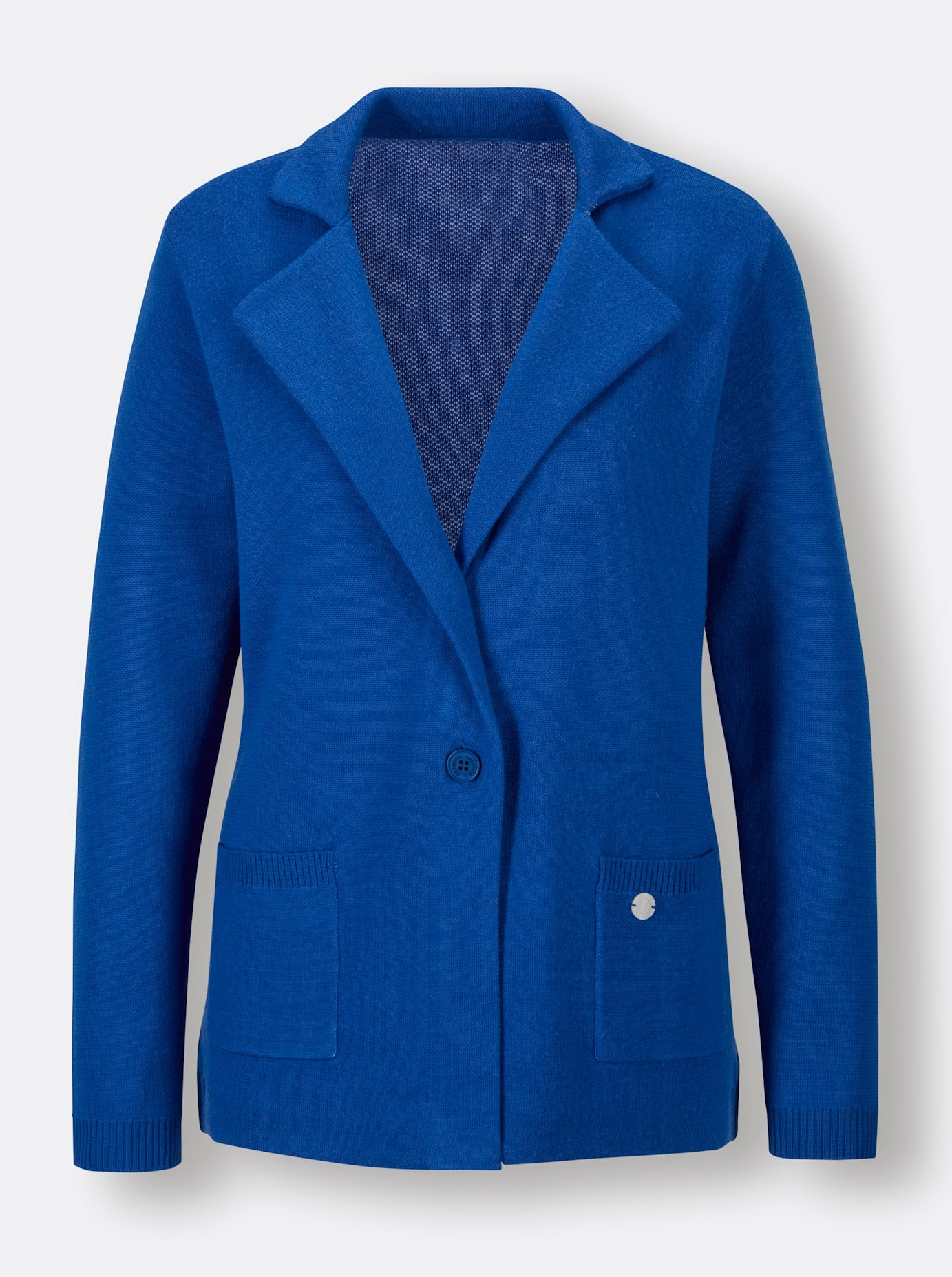 CREATION L PREMIUM Jacquardstrickjacke