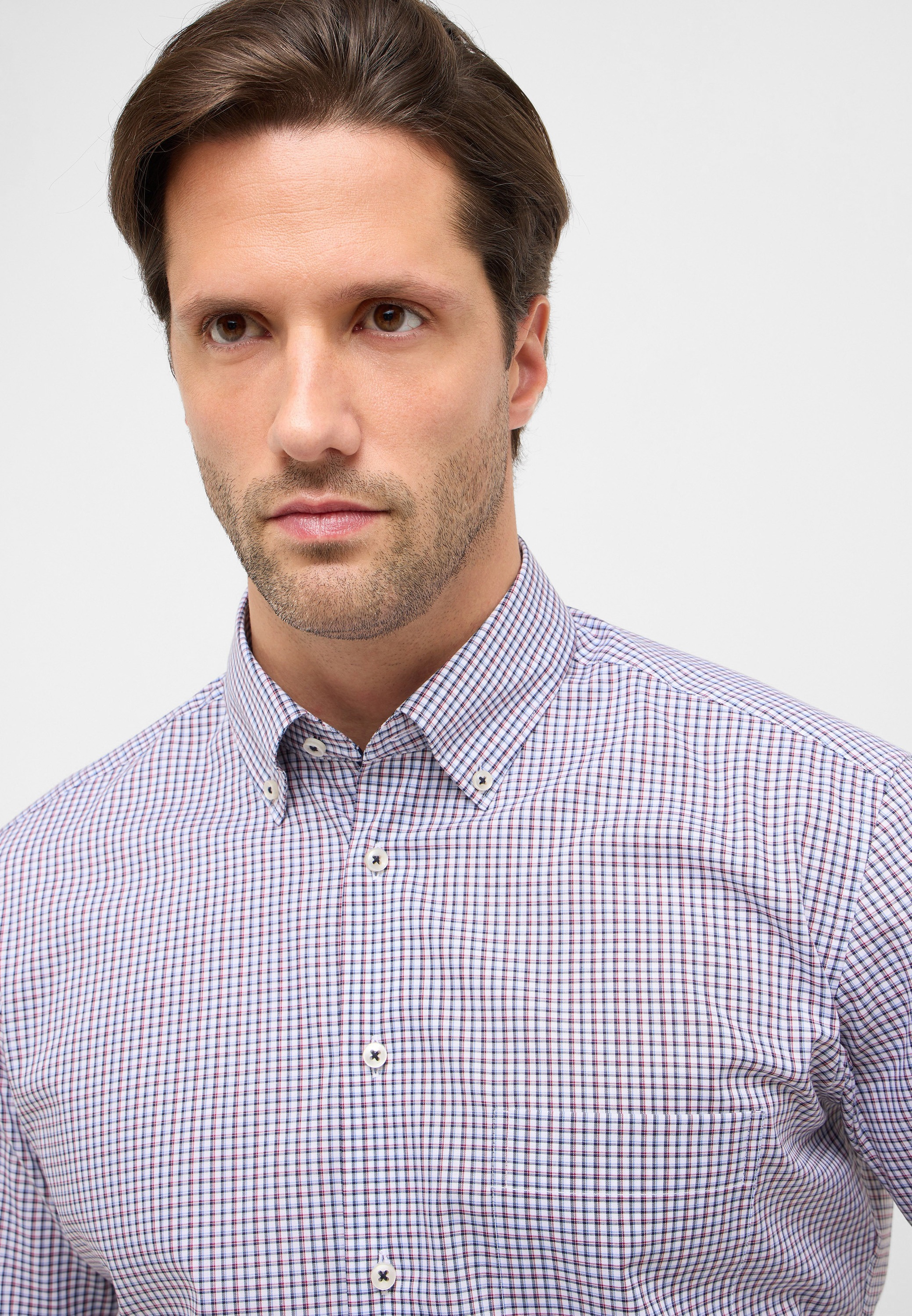 Eterna Langarmhemd »MODERN FIT« NON IRON (bügelfrei)