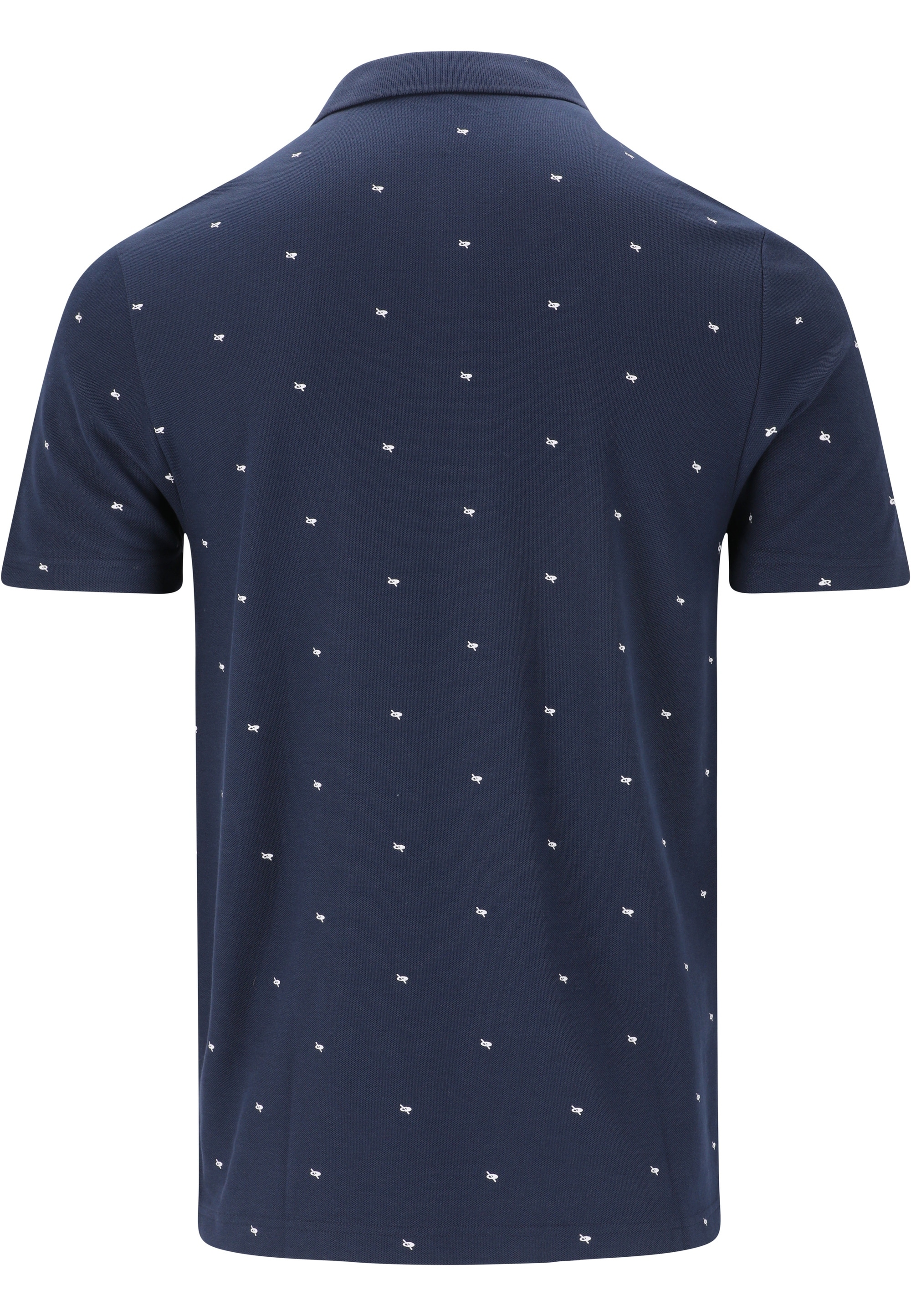 CRUZ Langarm-Poloshirt »Ashbur«, mit Baumwoll-Touch und lässiger Optik