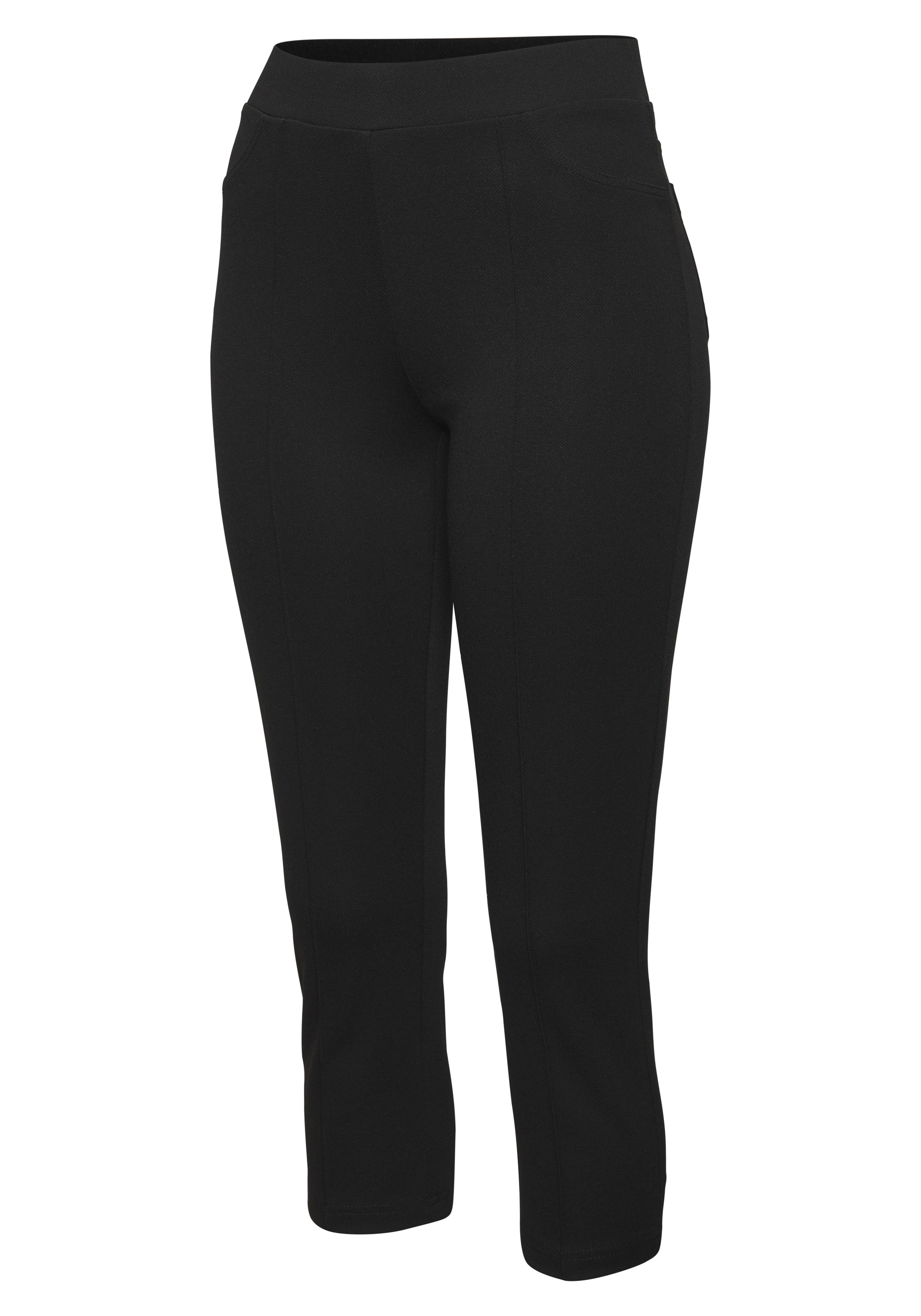 LASCANA Caprileggings »Schlupfhose«  mit Biese an den Beinen