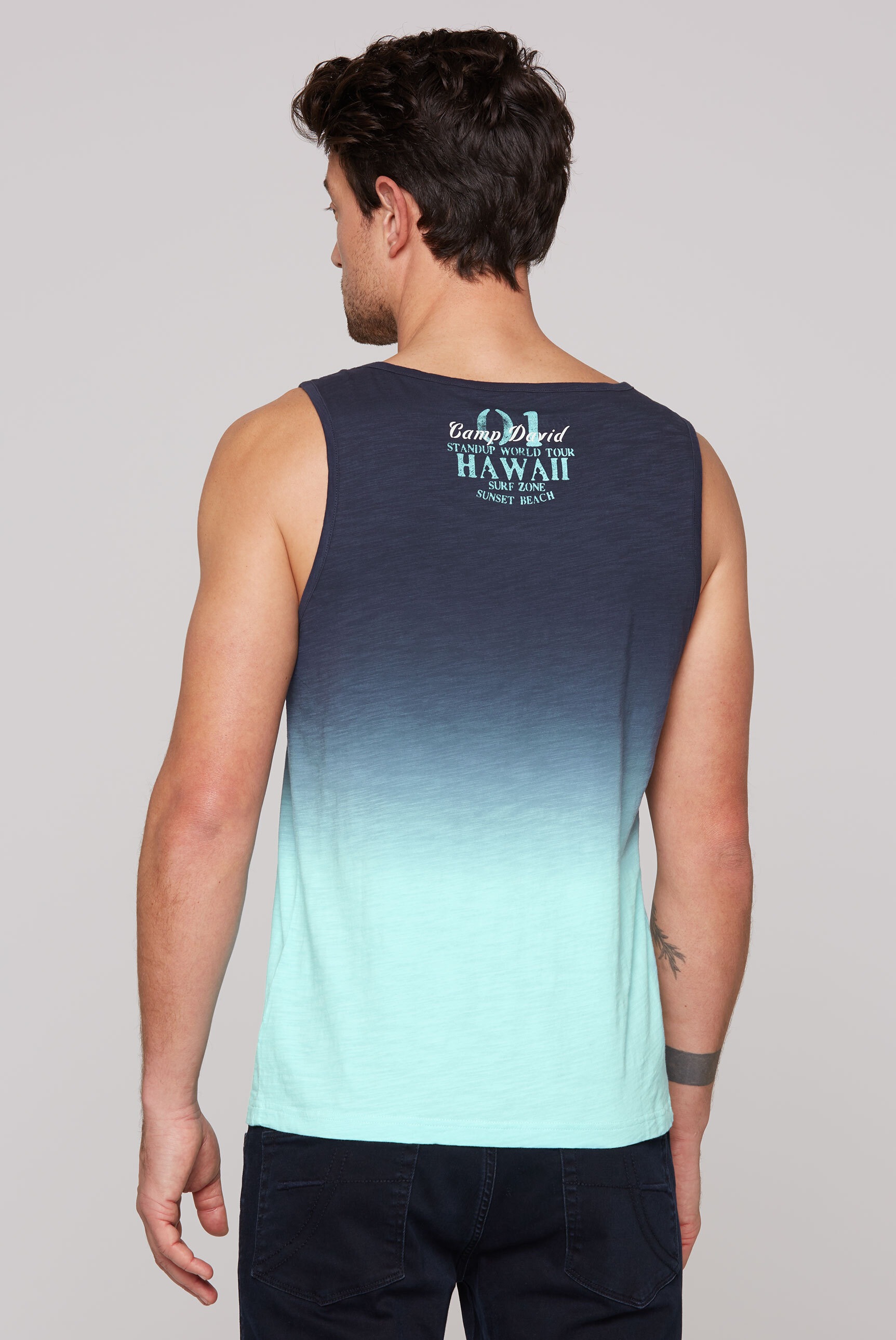CAMP DAVID Tanktop, aus Baumwolle