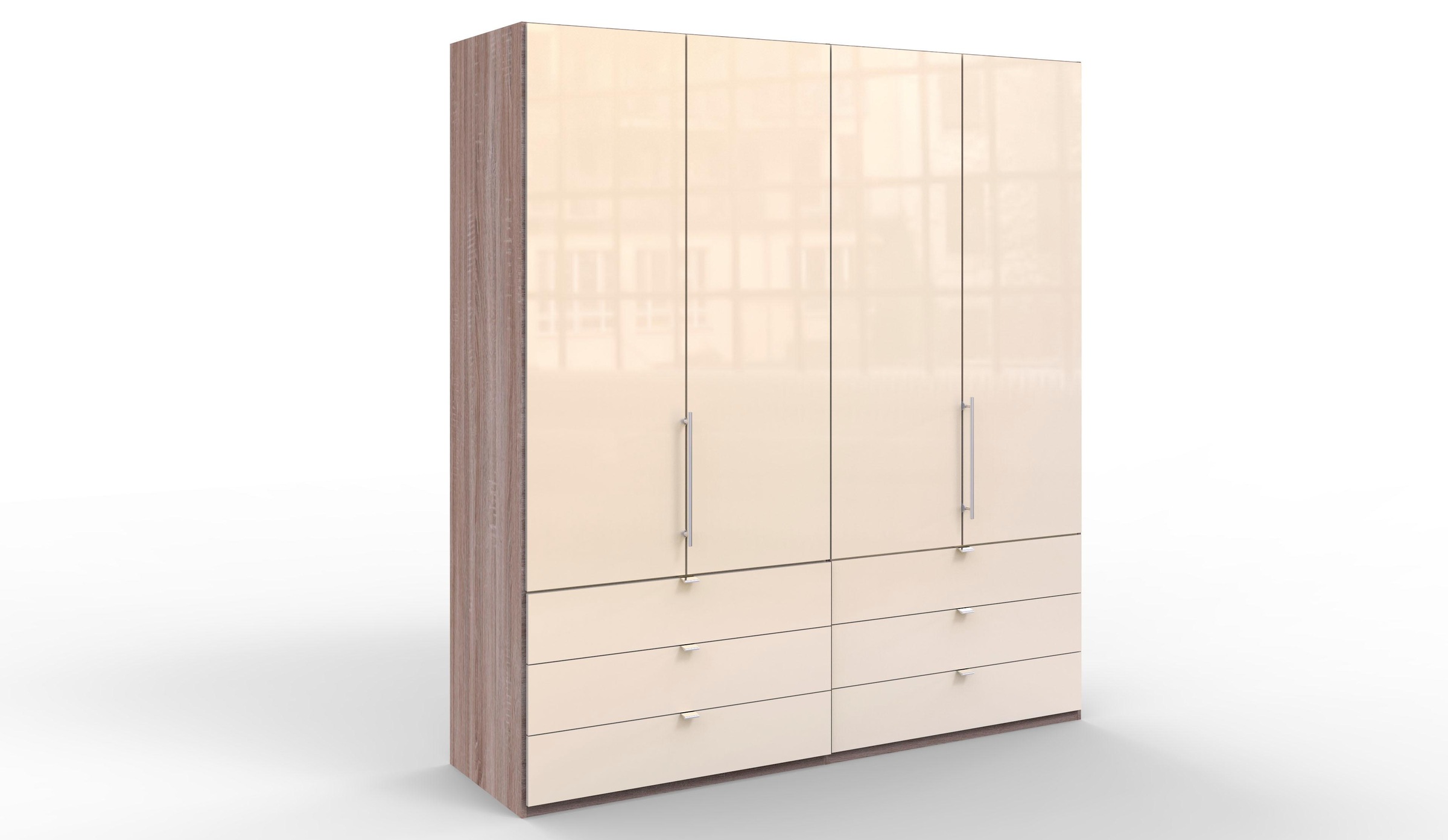 WIEMANN Falttürenschrank "Loft, Kleiderschrank, Schrank, Wäscheschrank, mit günstig online kaufen