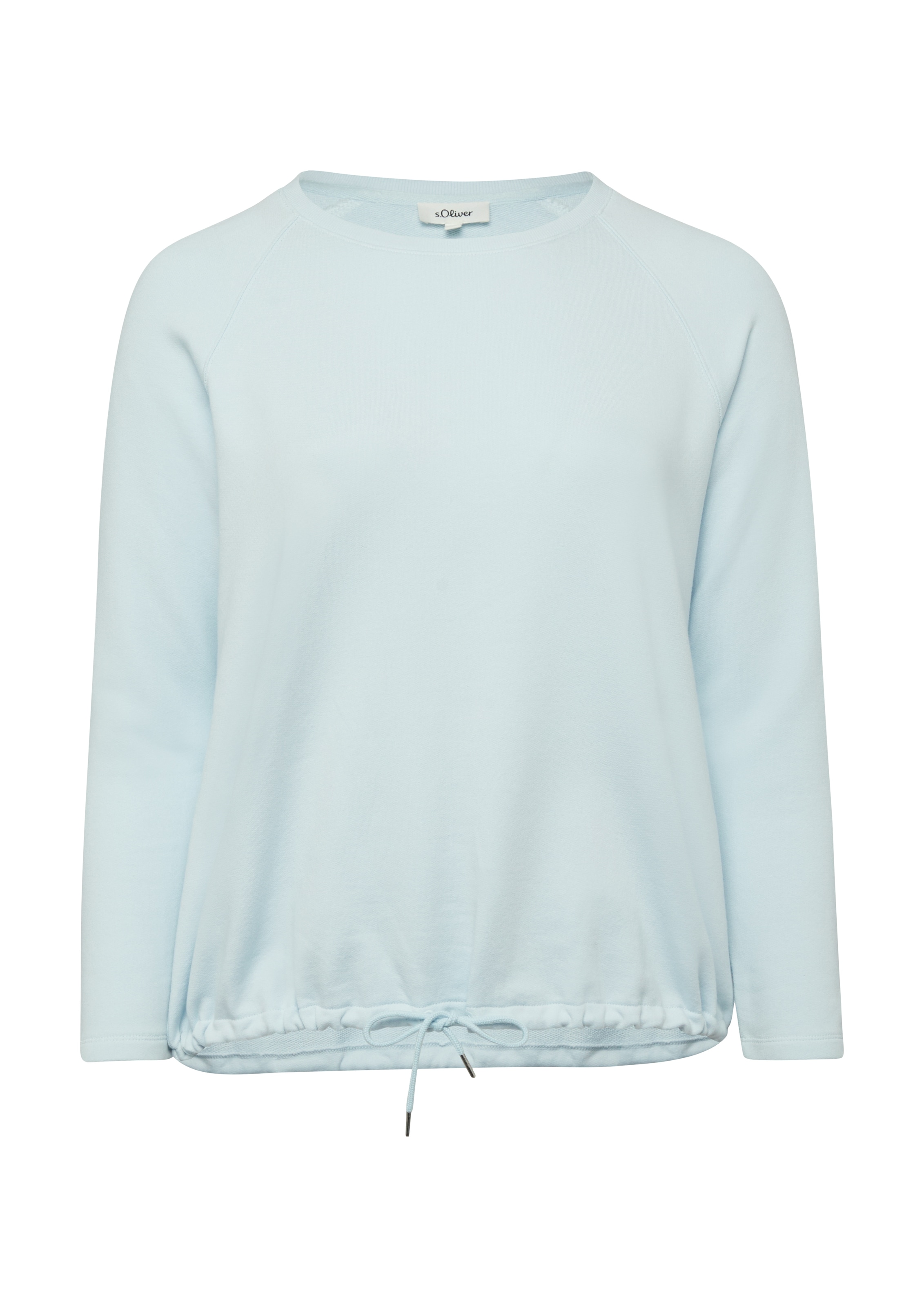 s.Oliver CURVE Sweater , mit Bindeband am Rumpf/Große Größen
