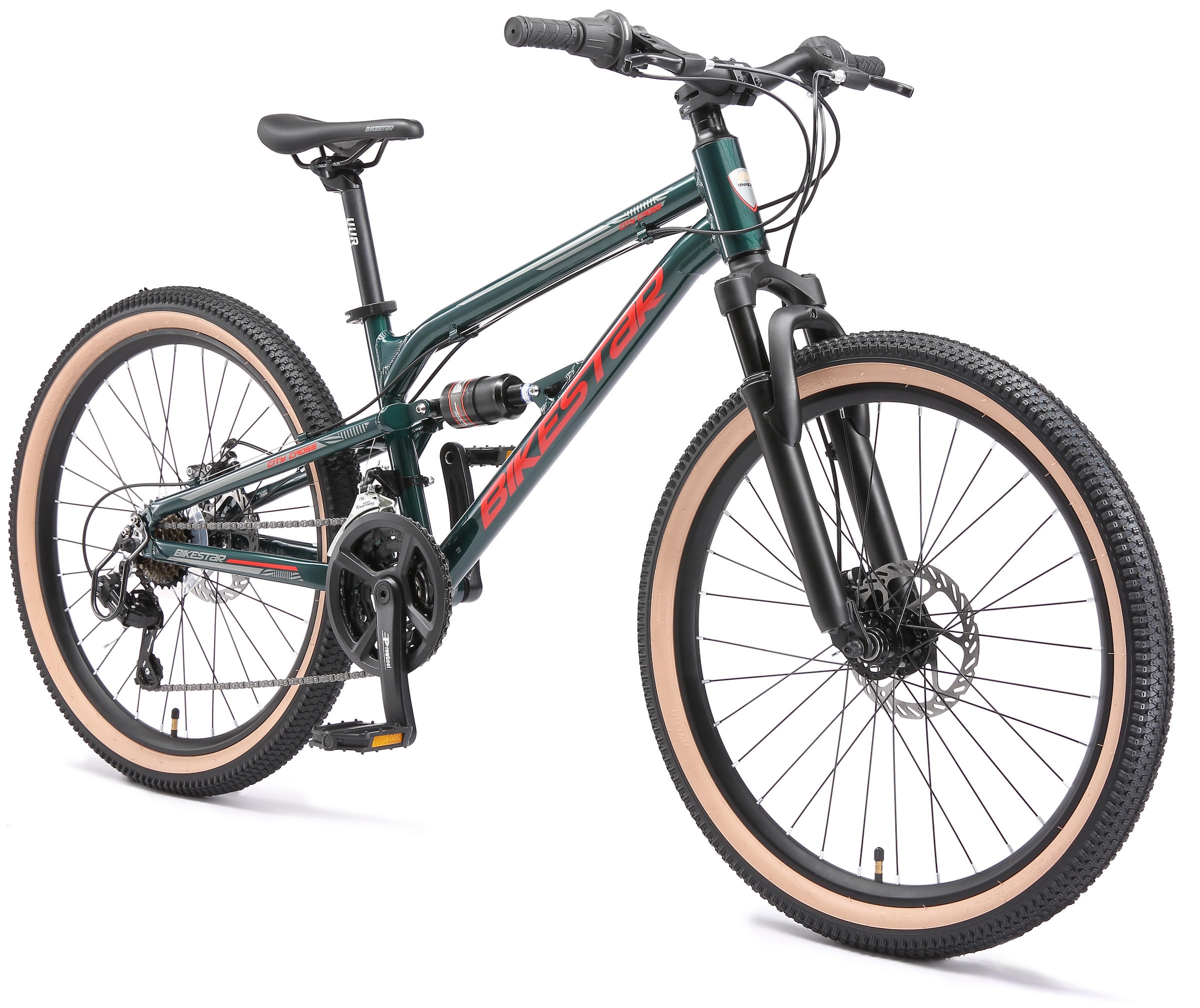 Bikestar Jugendfahrrad 21 Gang Shimano RD-TY21 Schaltwerk Kettenschaltung