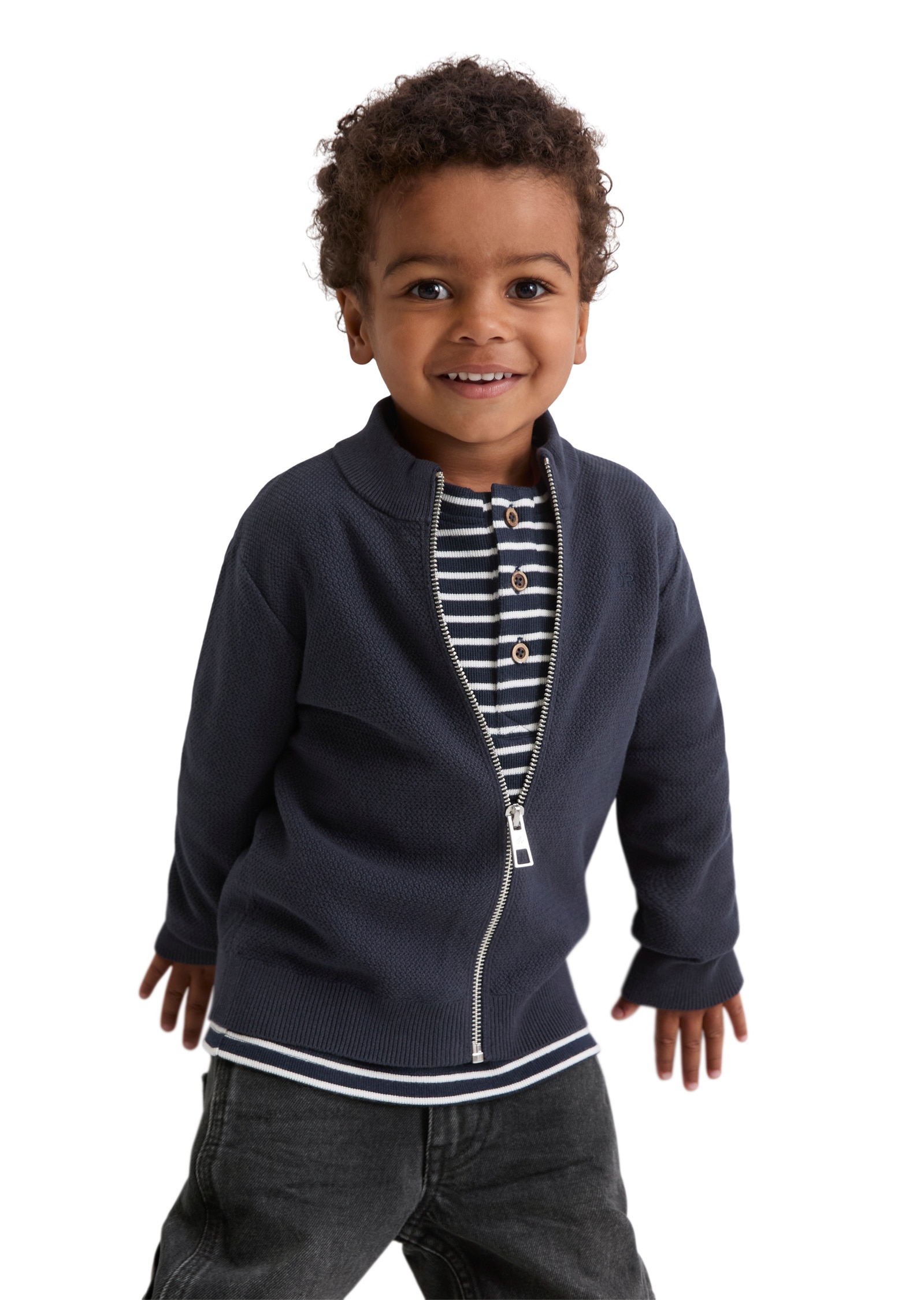 Marc O'Polo Cardigan »aus Bio-Baumwolle mit Struktur«
