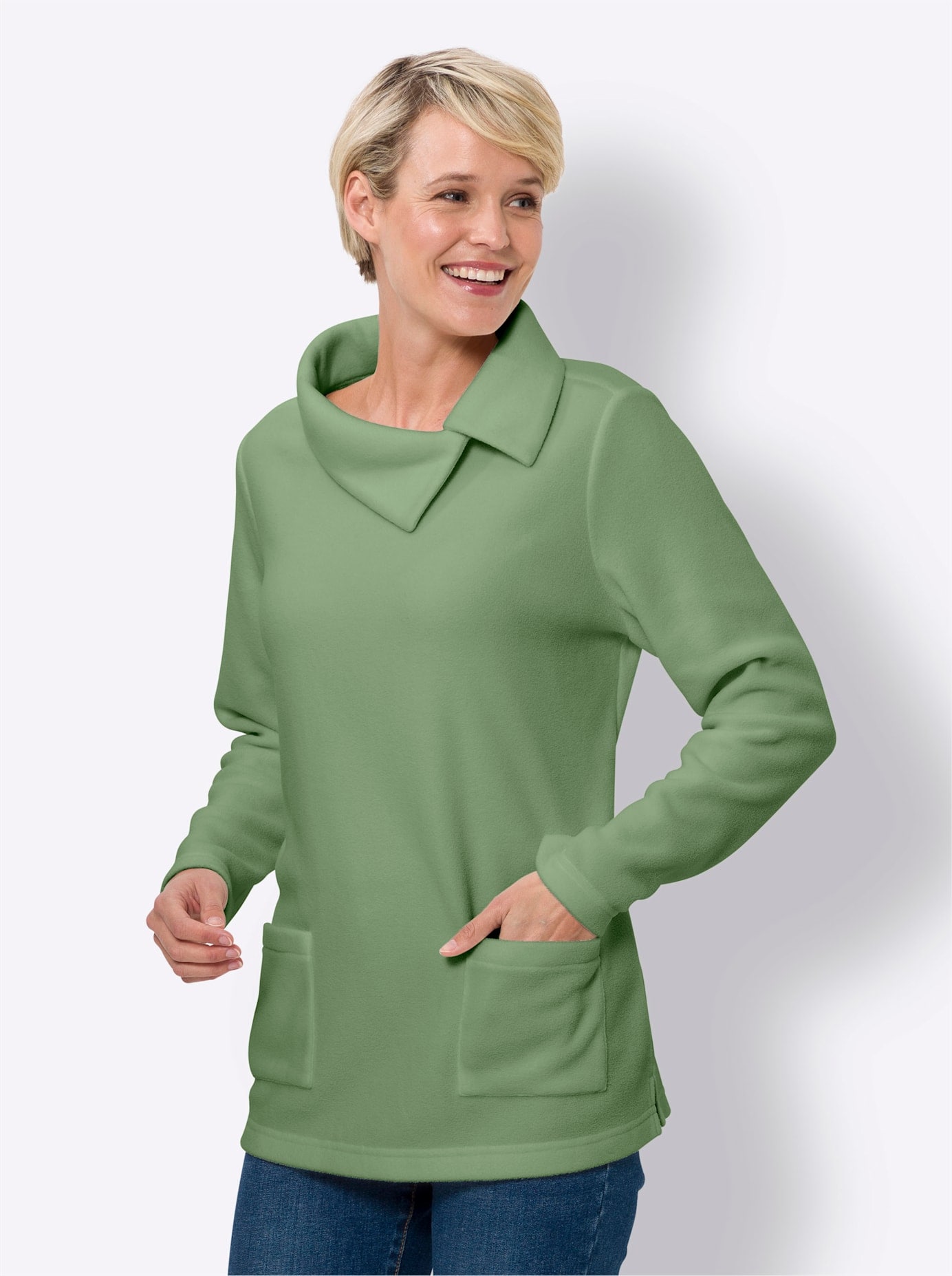 Classic Basics Fleeceshirt »Fleece-Shirt«, (1 tlg.)