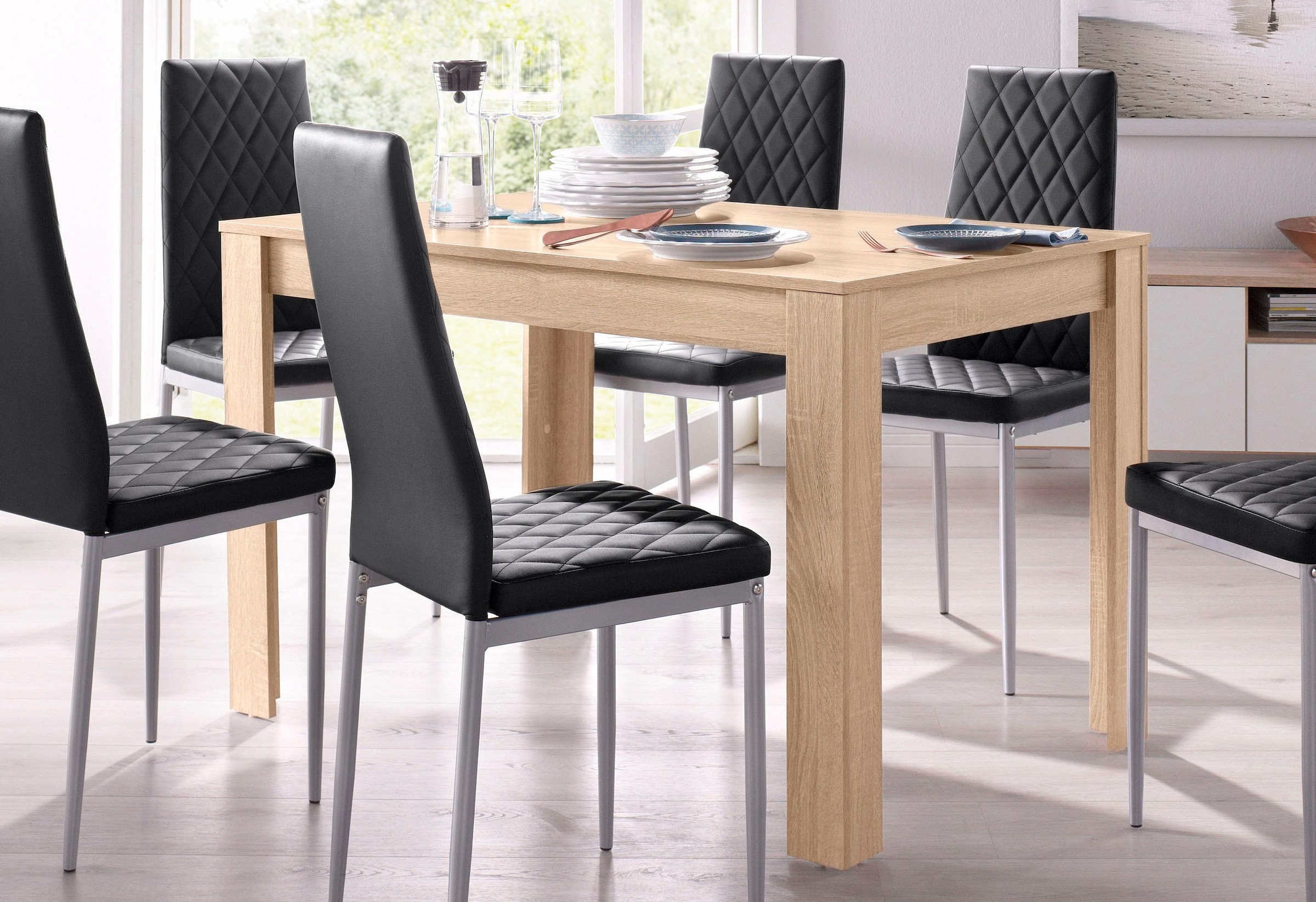 INOSIGN Esstisch »Meigh, TOPSELLER!«, (Tisch, Esstisch), Breite 120 cm, verschiedene Größen, verschiedene Farben