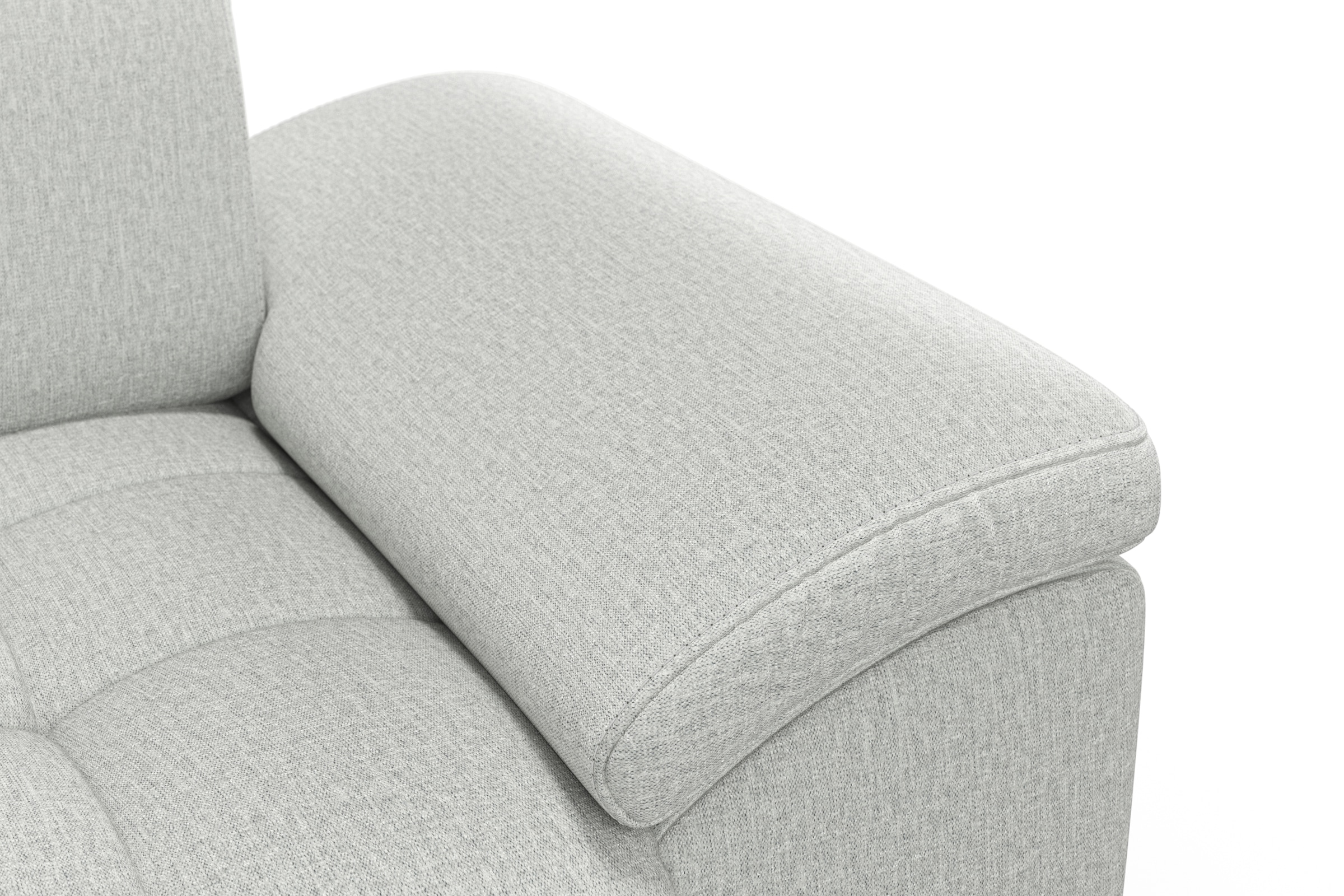 sit&more Ecksofa »Cool L-Form«, wahlweise mit Kopfteilverstellung und Vorziehsitz, motorisch