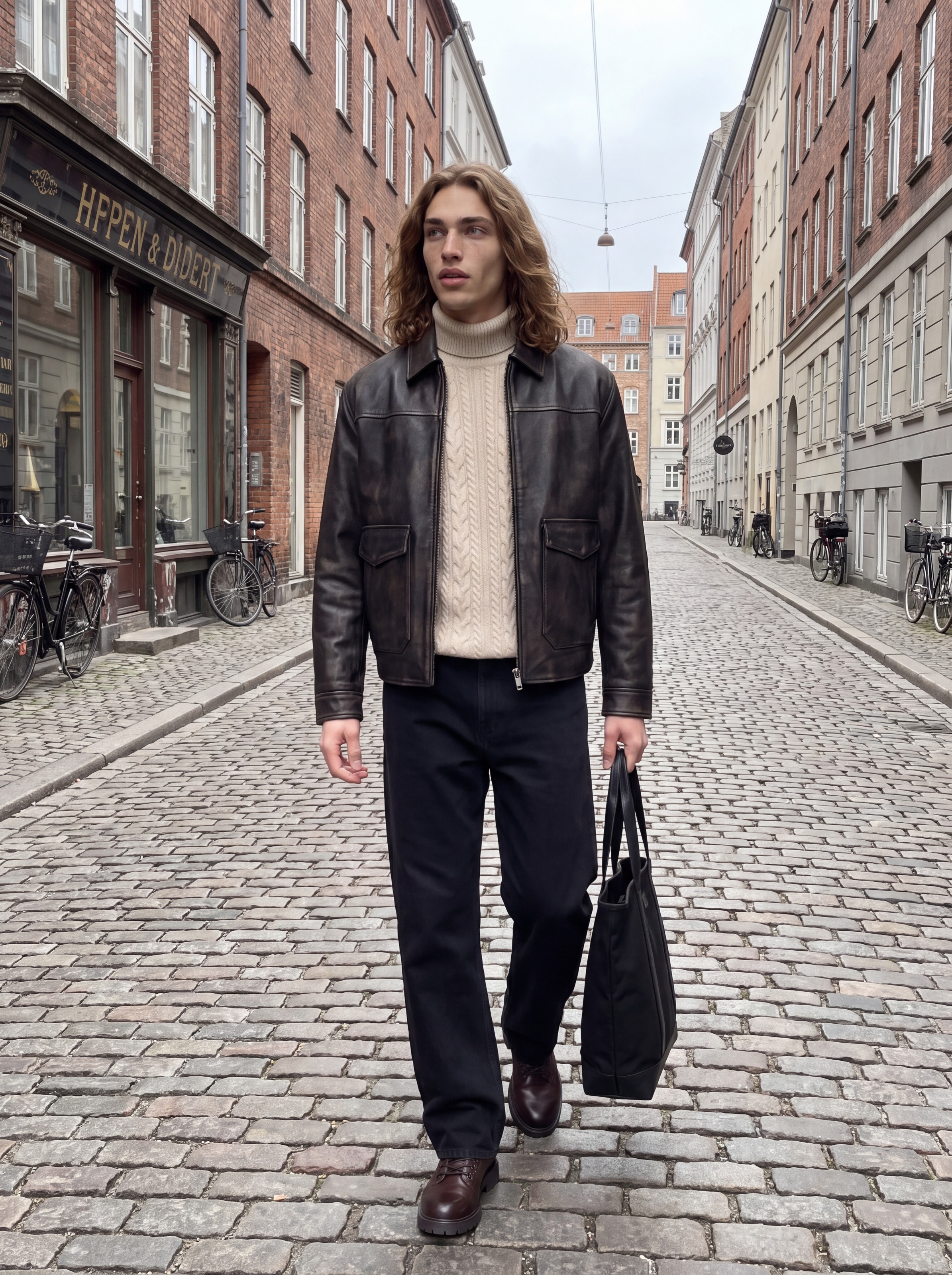 Jack & Jones Rollkragenpullover »JPRBLUCALLUM CABLE KNIT ROLL NECK« Materialmix, regular fit